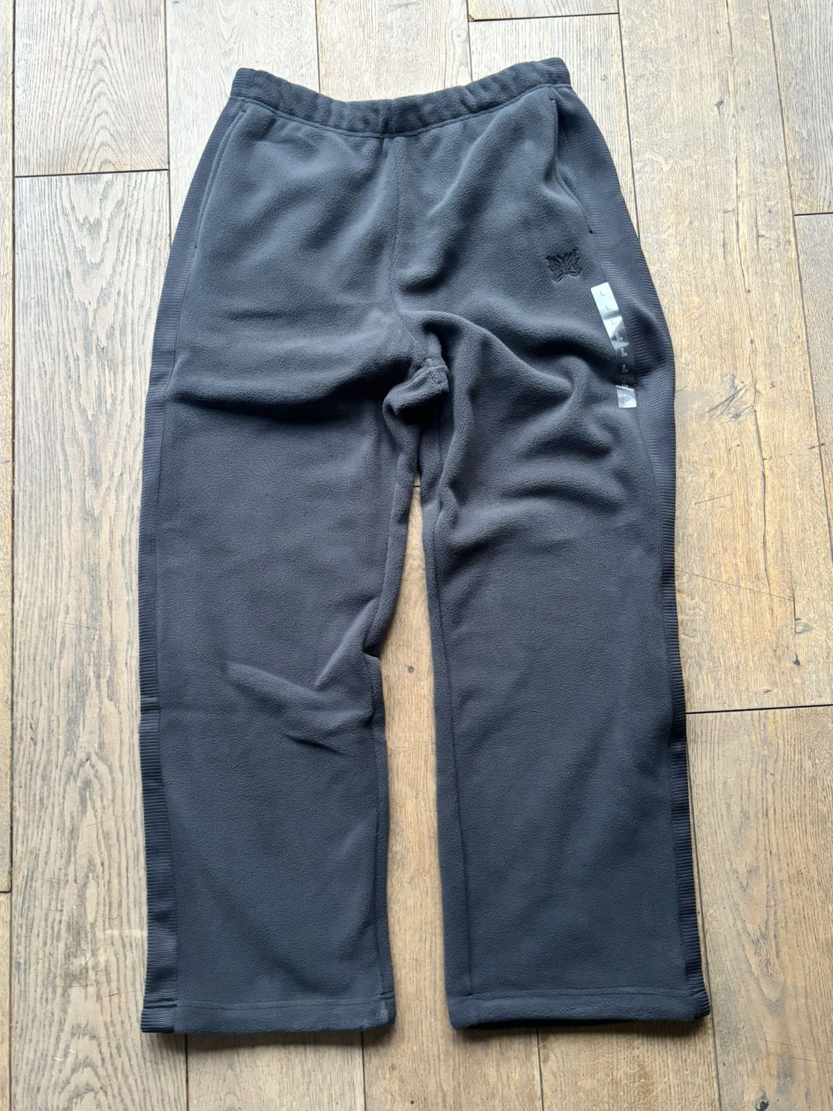 Needles Needles UNIQLO Fleece Sweat Pants Gray Large track bottoms Size US 33 - 1 Thumbnail