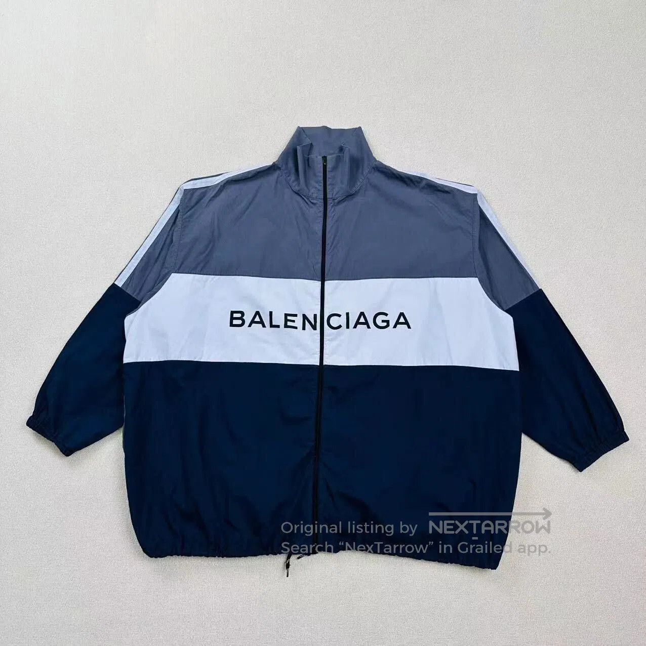 Balenciaga balenciaga color-block logo zip-up jacket. Size US M / EU 48-50 / 2 - 1 Thumbnail