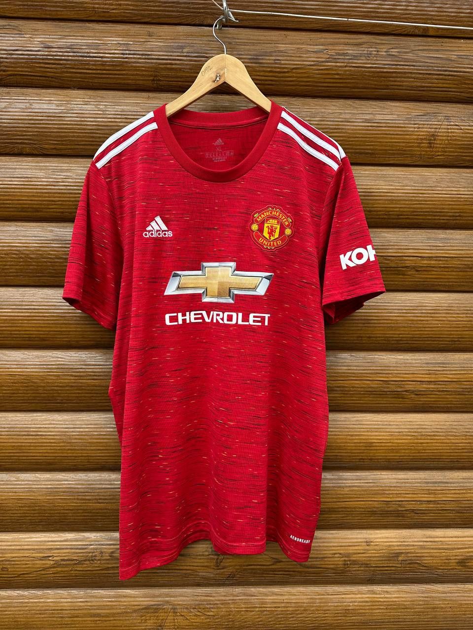 Adidas Manchester United 2020-2021 Home Soccer Jersey Football Size US XL / EU 56 / 4 - 1 Thumbnail