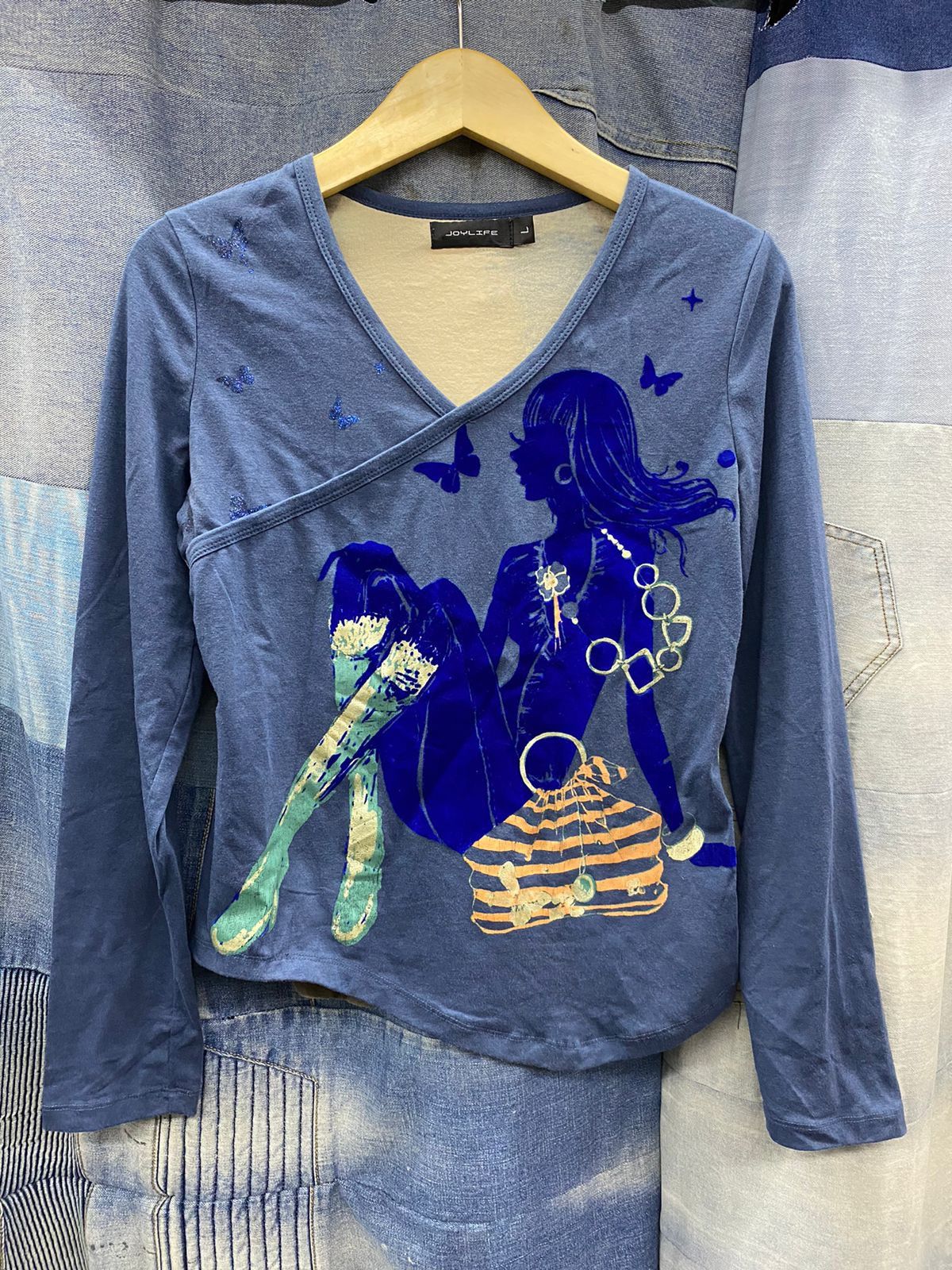 Japanese Brand Y2K Japanese Style “Joylife” Size L / US 10 / IT 46 - 1 Thumbnail