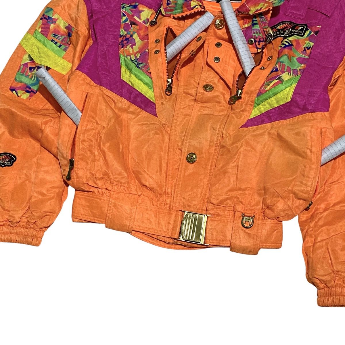 Ellesse × Goldwin 🔥RARE🔥 Vintage 90s Ellesse multicolour ski jacket Size US S / EU 44-46 / 1 - 6 Thumbnail