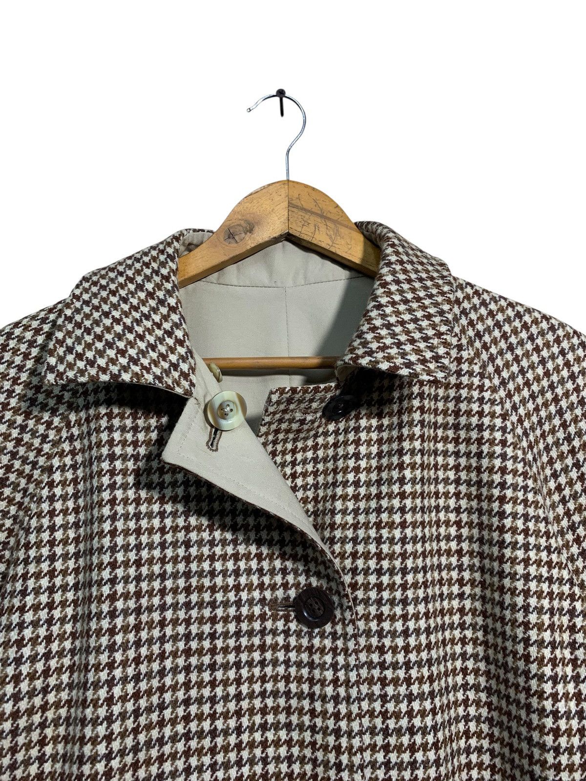 Aquascutum 🔥VTG AQUASCUTUM REVERSIBLE TRENCH COATS WOOL Size M / US 6-8 / IT 42-44 - 6 Thumbnail