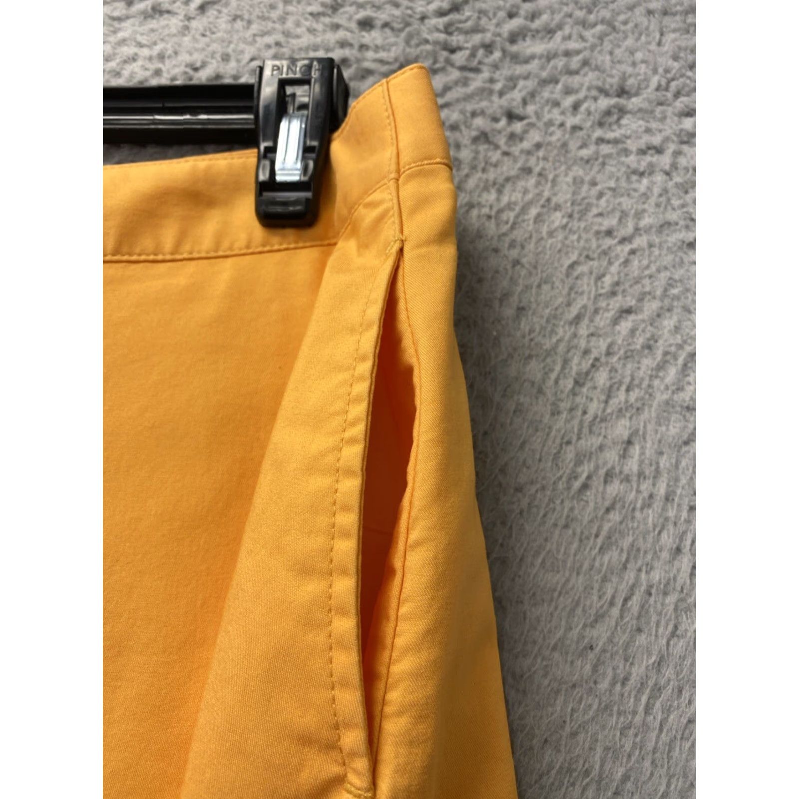 Adidas Adidas Skort Women 12 Tangerine Short Solid Polyester Lightweight Mid Rise Pull On Women Size 34" / US 12 / IT 48 - 2 Thumbnail