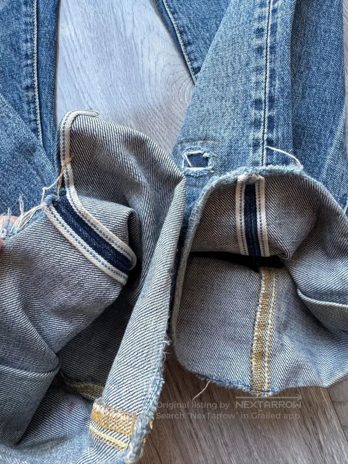 Visvim visvim 19ss Distressed Blue Jeans. Size US 36 / EU 52 - 7 Thumbnail