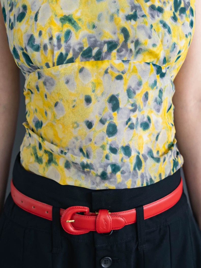 Kenzo KENZO Yellow and green spots silk vest back vintagery Size XS / US 0-2 / IT 36-38 - 7 Thumbnail