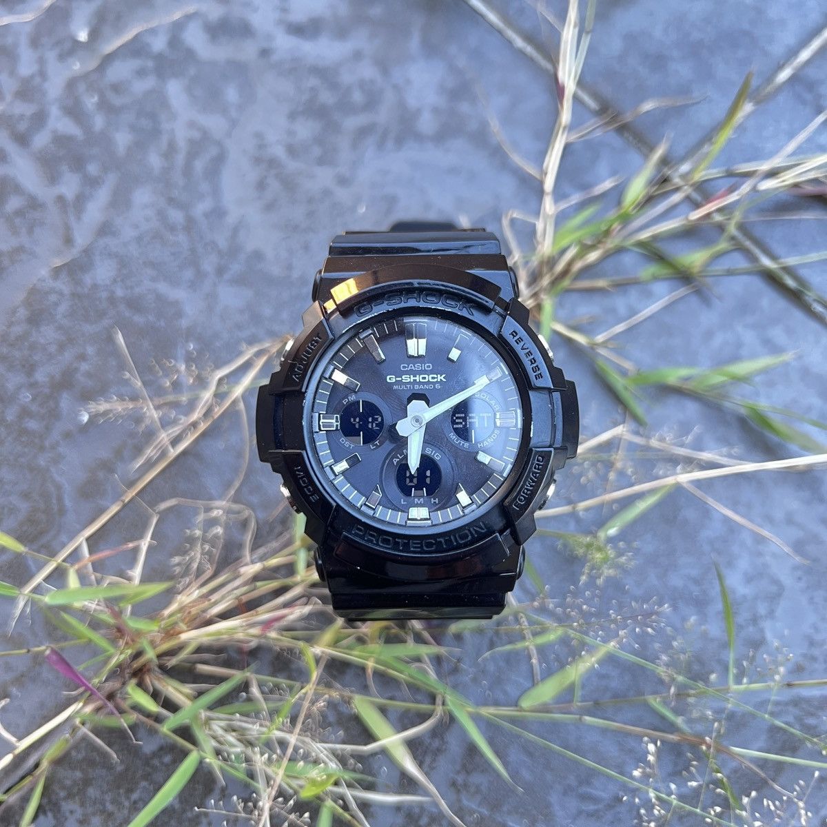 Mp-mgsa5-23 G Shock Watch Black Grey Dial | eBay