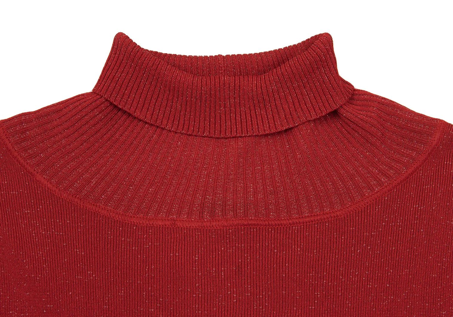 Jean Paul Gaultier Turtleneck Knit in Red, Size 48 Size US M / EU 48-50 / 2 - 5 Thumbnail