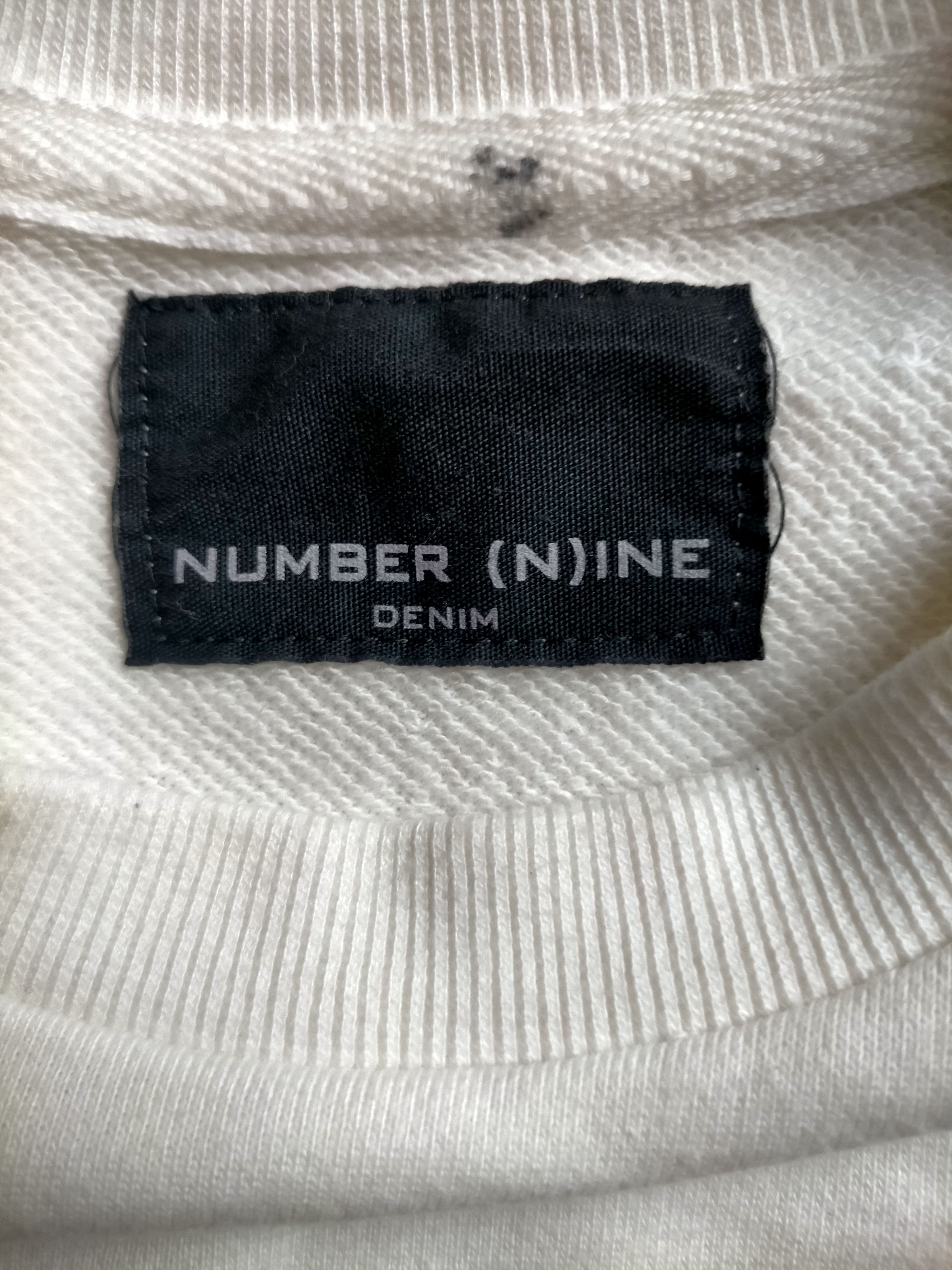 Number (N)ine Number(N)ine Crewneck Sweatshirt Spell Out Logo tee Size US M / EU 48-50 / 2 - 12 Thumbnail