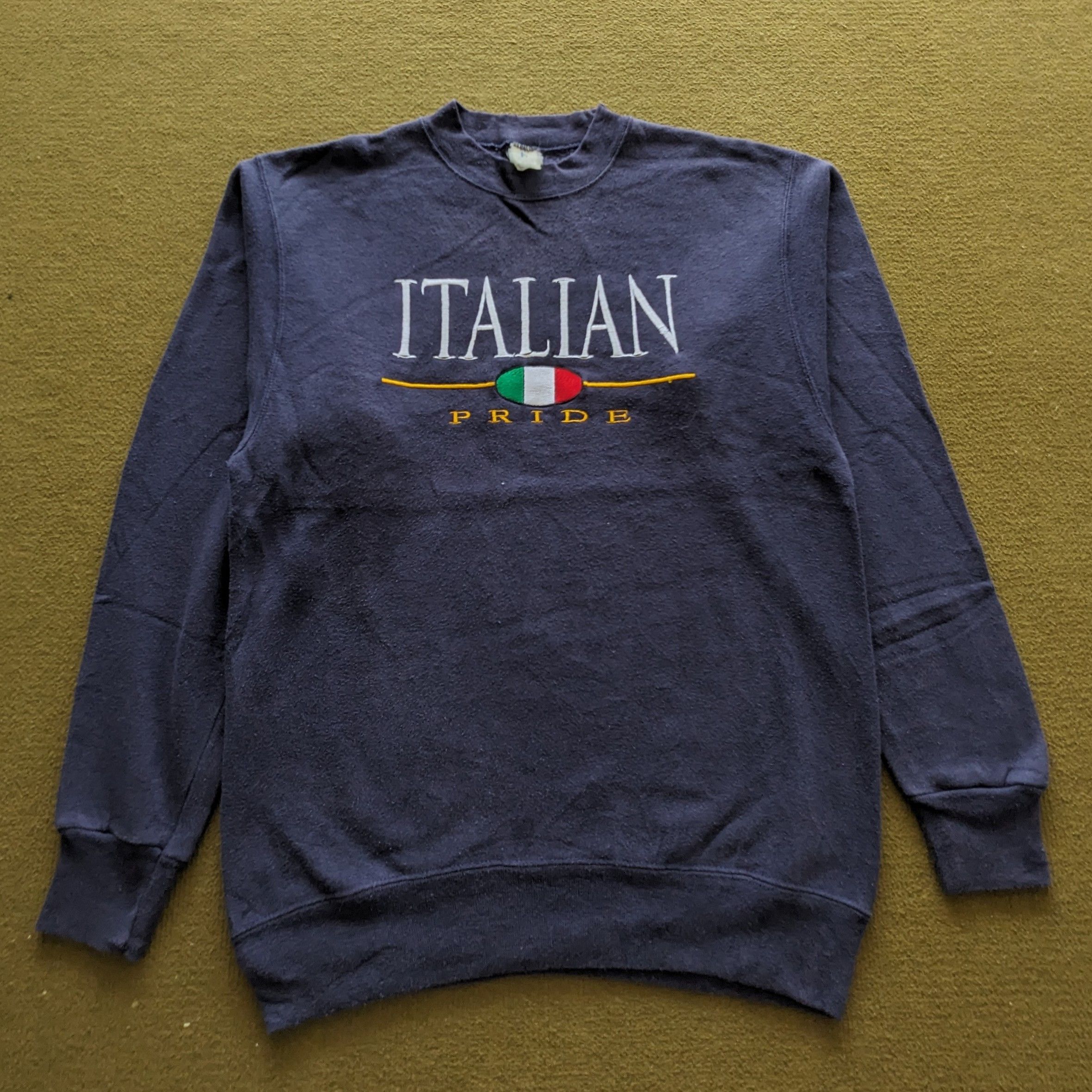 Vintage Vintage ITALIAN PRIDE Streetwear Style Sweatshirt Size US S / EU 44-46 / 1 - 1 Thumbnail