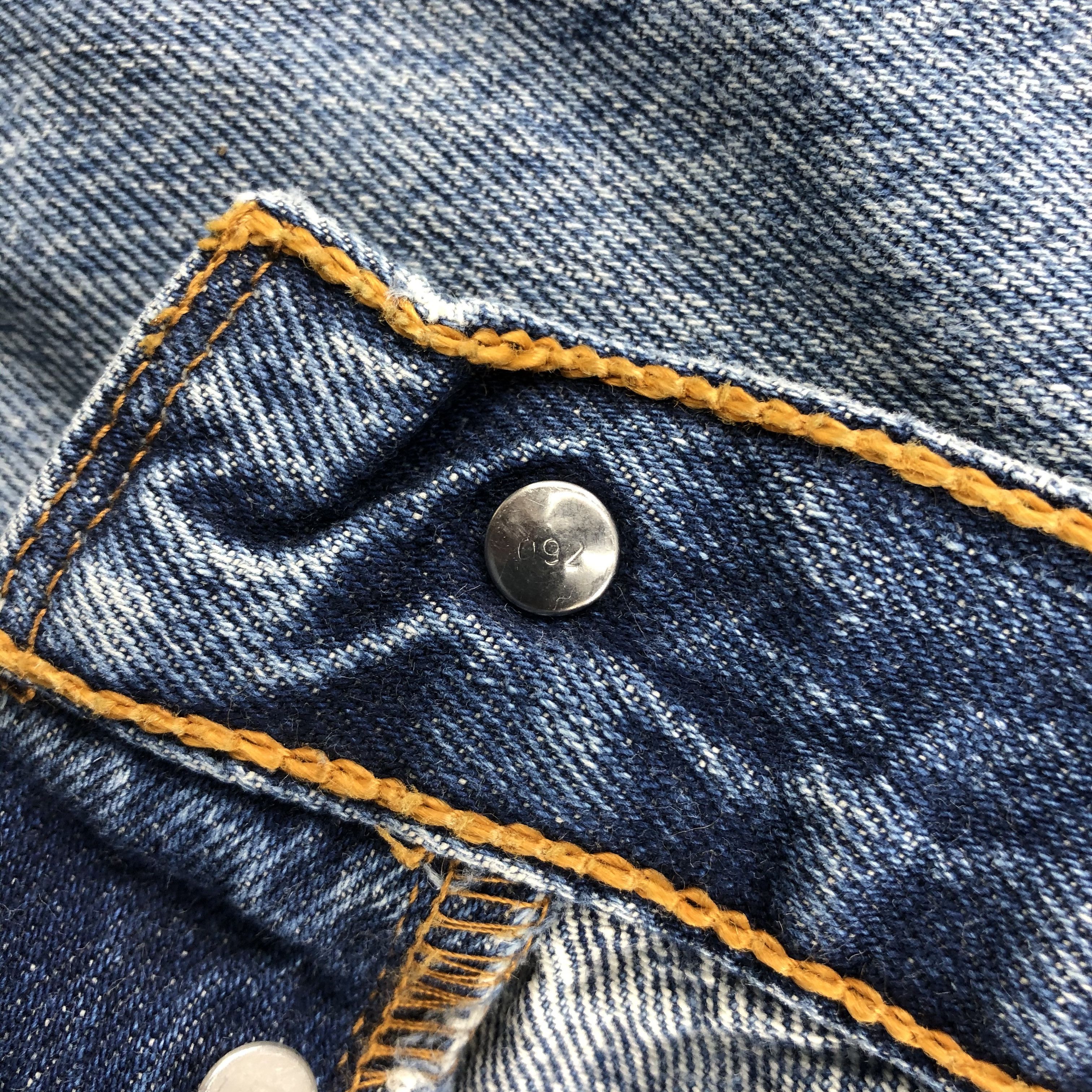 Levi's Vintage 90s Blue Wash Levis 501 Jeans-JM2183 Size US 30 / EU 46 - 16 Thumbnail
