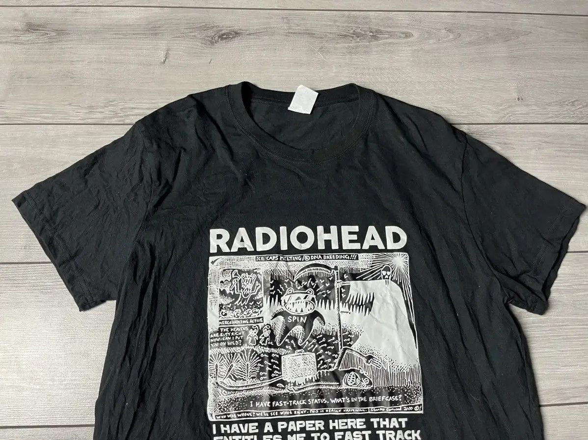 Band Tees Radiohead Tshirt rock band tee size Medium Size US M / EU 48-50 / 2 - 3 Thumbnail