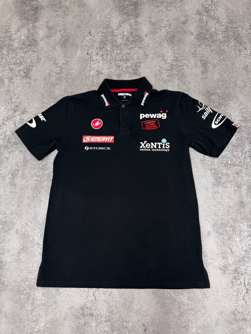 Other Castelli Men Polo T-Shirt Black Size M Size US M / EU 48-50 / 2 - 1 Thumbnail