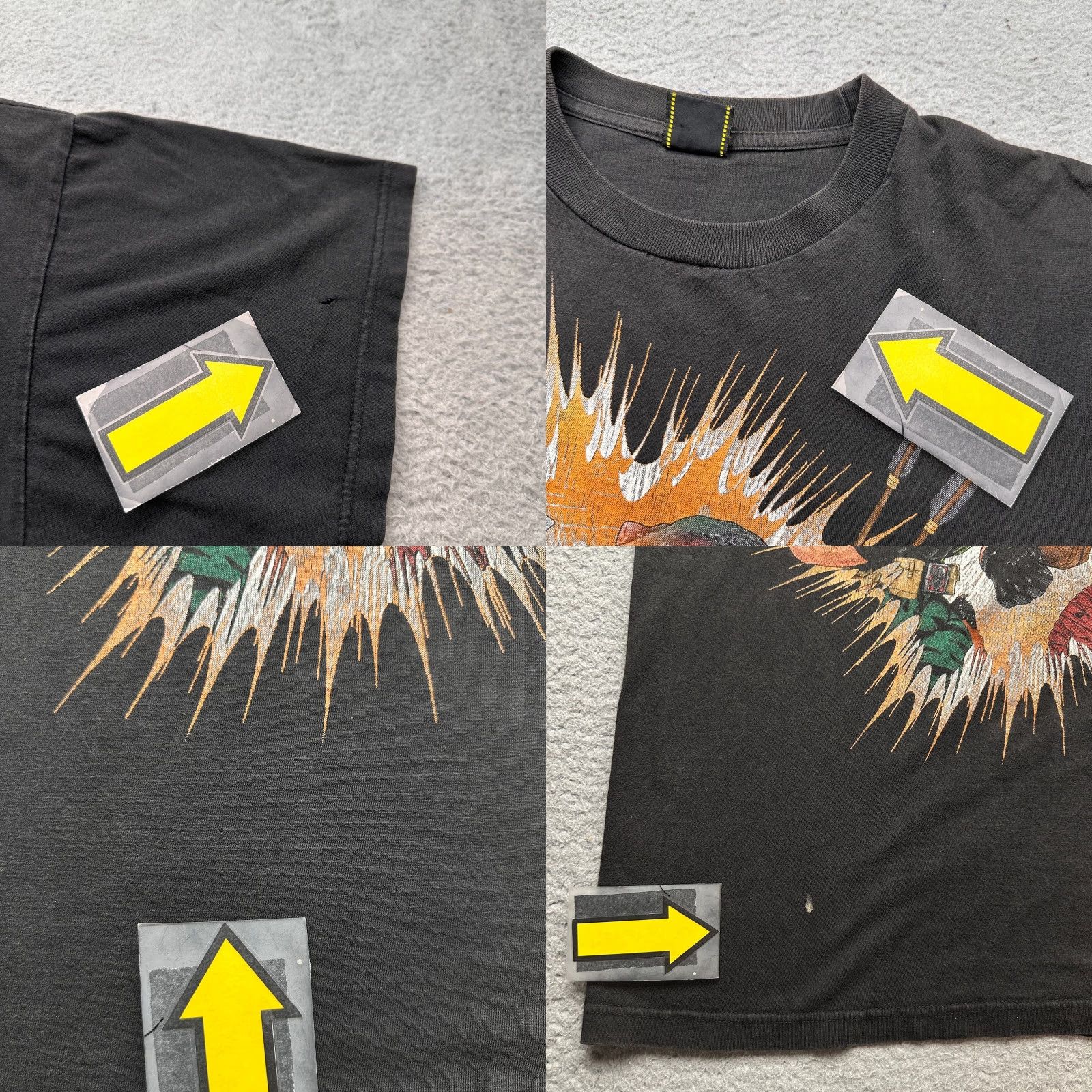 Vintage VINTAGE 1998 Small Soldiers T-Shirt Mens Large Black Universal Studios 90s Graphic Print Short Sleeve Mens Size US L / EU 52-54 / 3 - 8 Thumbnail