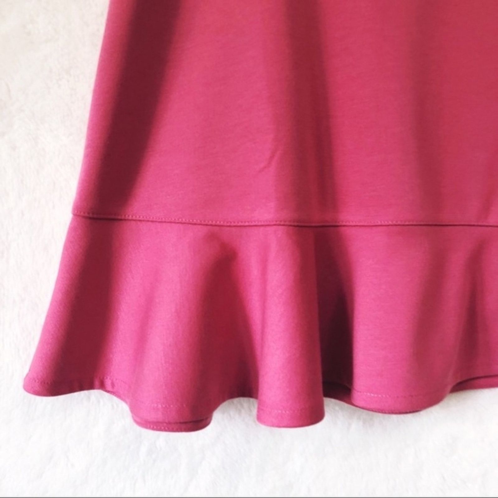 Gap GAP Fuschia Ruffle Skirt Size 30" / US 8 / IT 44 - 5 Thumbnail