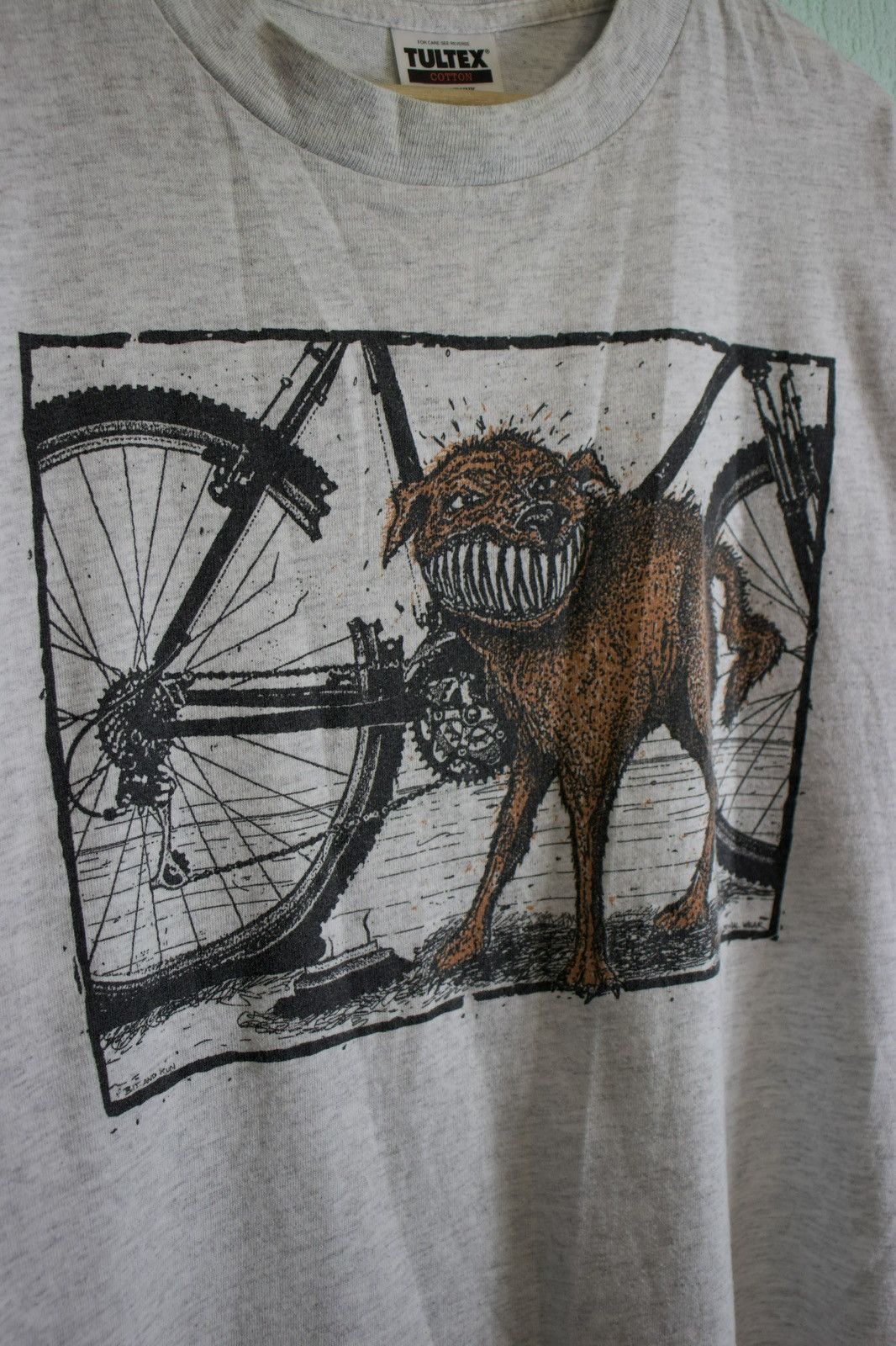 Vintage Vintage Primal Wear t-shirt Run Dog Retro Cycling Streetwear Size US L / EU 52-54 / 3 - 4 Thumbnail