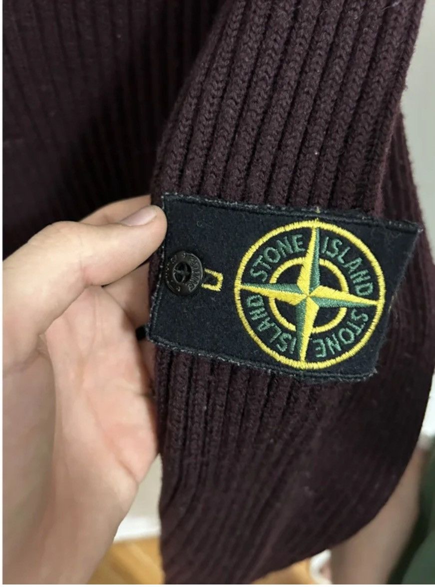 Stone Island Men’s Stone Island Logo Alana Wool Sweater Size US L / EU 52-54 / 3 - 2 Thumbnail