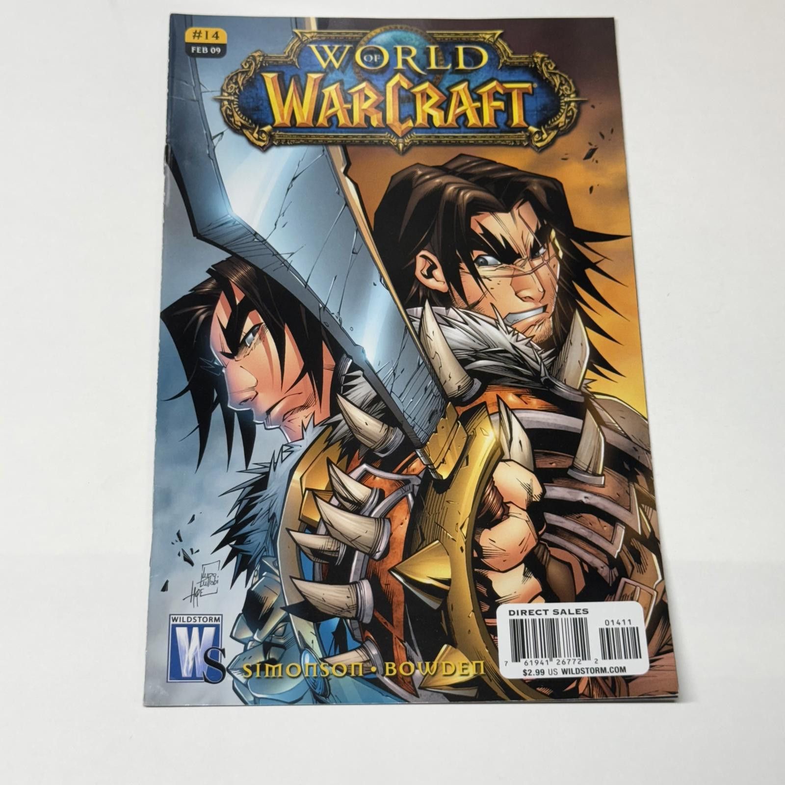 Designer Wildstorm World of Warcraft #14 FEB 2009 WoW Comic Book 1st Size ONE SIZE - 1 Thumbnail