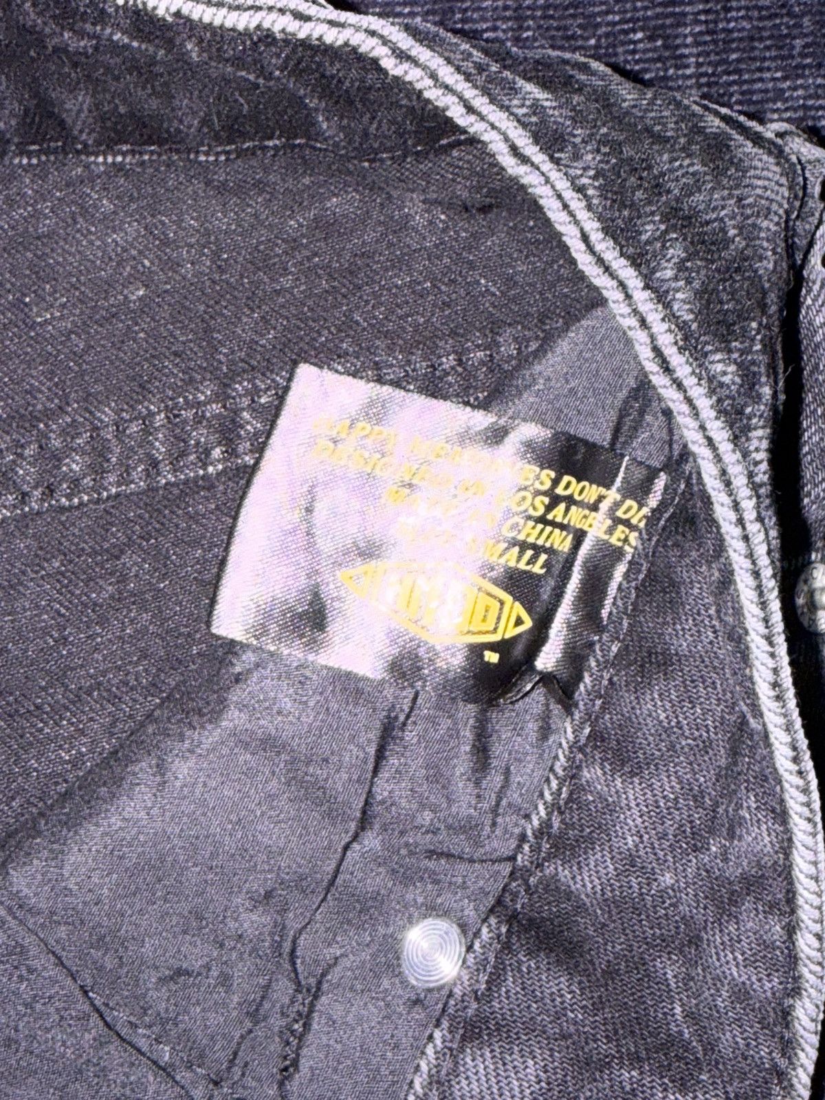 HMDD HMDD Billie Jean denim shorts black Size US 30 / EU 46 - 6 Thumbnail