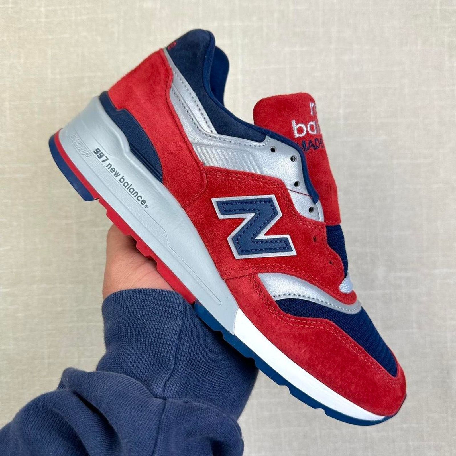 New Balance New Balance 997 "Connoisseur Ski Red" Made in USA Men 7 Size US 7 / EU 40 - 1 Thumbnail