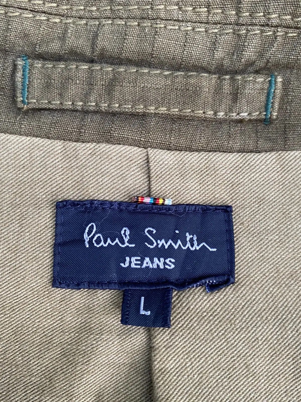 Paul Smith Vtg Paul Smith Jacket Jeans Military Style Size US M / EU 48-50 / 2 - 9 Thumbnail