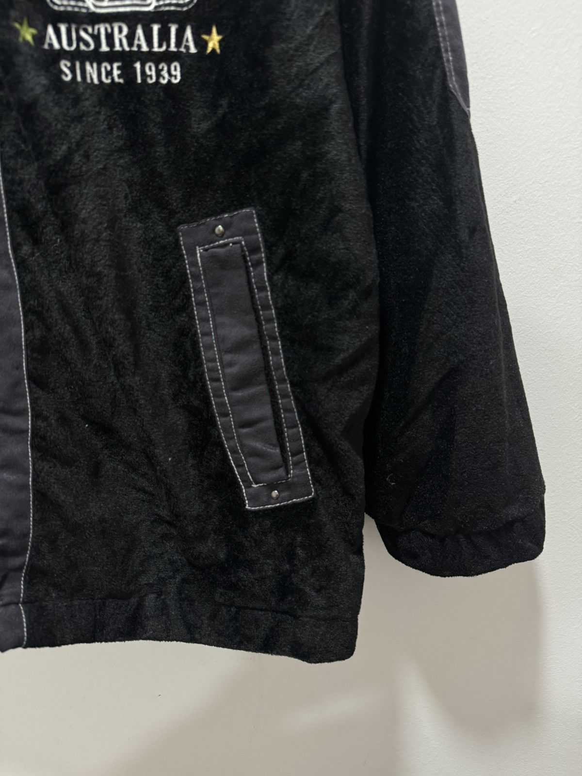 The Simpsons × Vintage VINTAGE SIMPSON VELVET EMBROIDEY LOGO ZIPPER JACKET Size US L / EU 52-54 / 3 - 5 Thumbnail