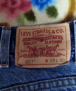Levi's Vintage Levi's 517 Bootcut Jeans Faded Distressed Size US 37 - 7 Thumbnail