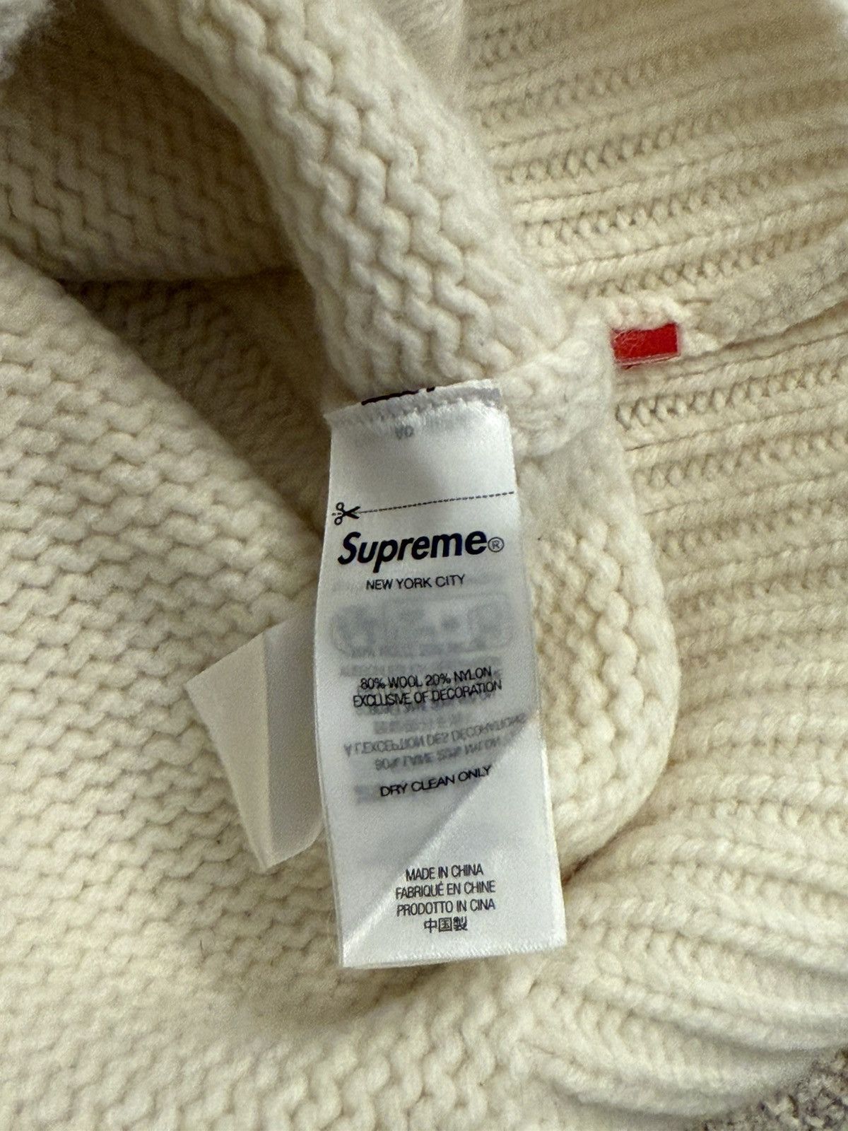Supreme Supreme Snowmobile Sweater (White) Size US S / EU 44-46 / 1 - 6 Thumbnail