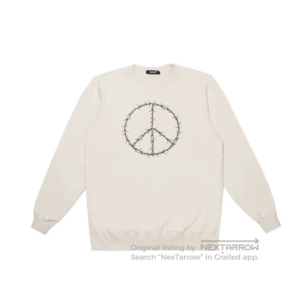 Undercover UNDERCOVER Peace Sign Sweatshirt. Size US XL / EU 56 / 4 - 2 Thumbnail