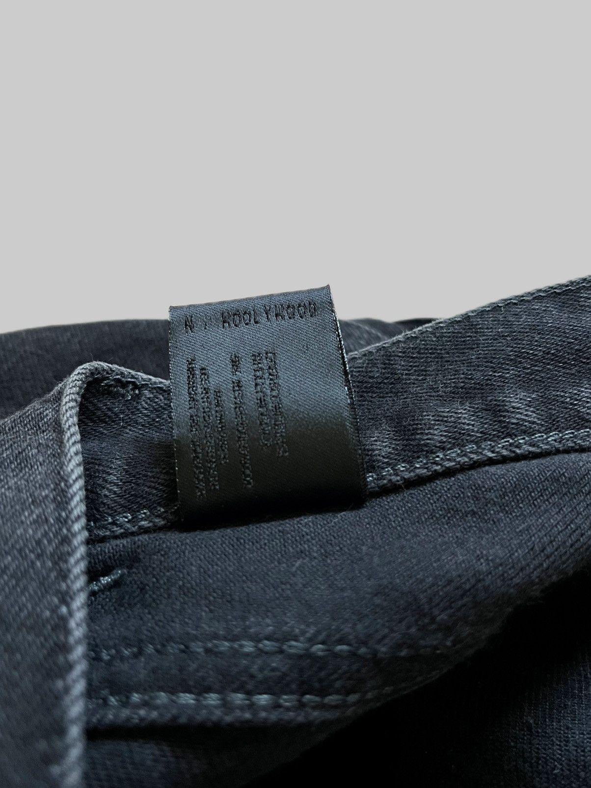 N.Hoolywood N.Hollywood Archive Black Fade Slim Bootcut Jeans W29 W30 Size US 30 / EU 46 - 5 Thumbnail