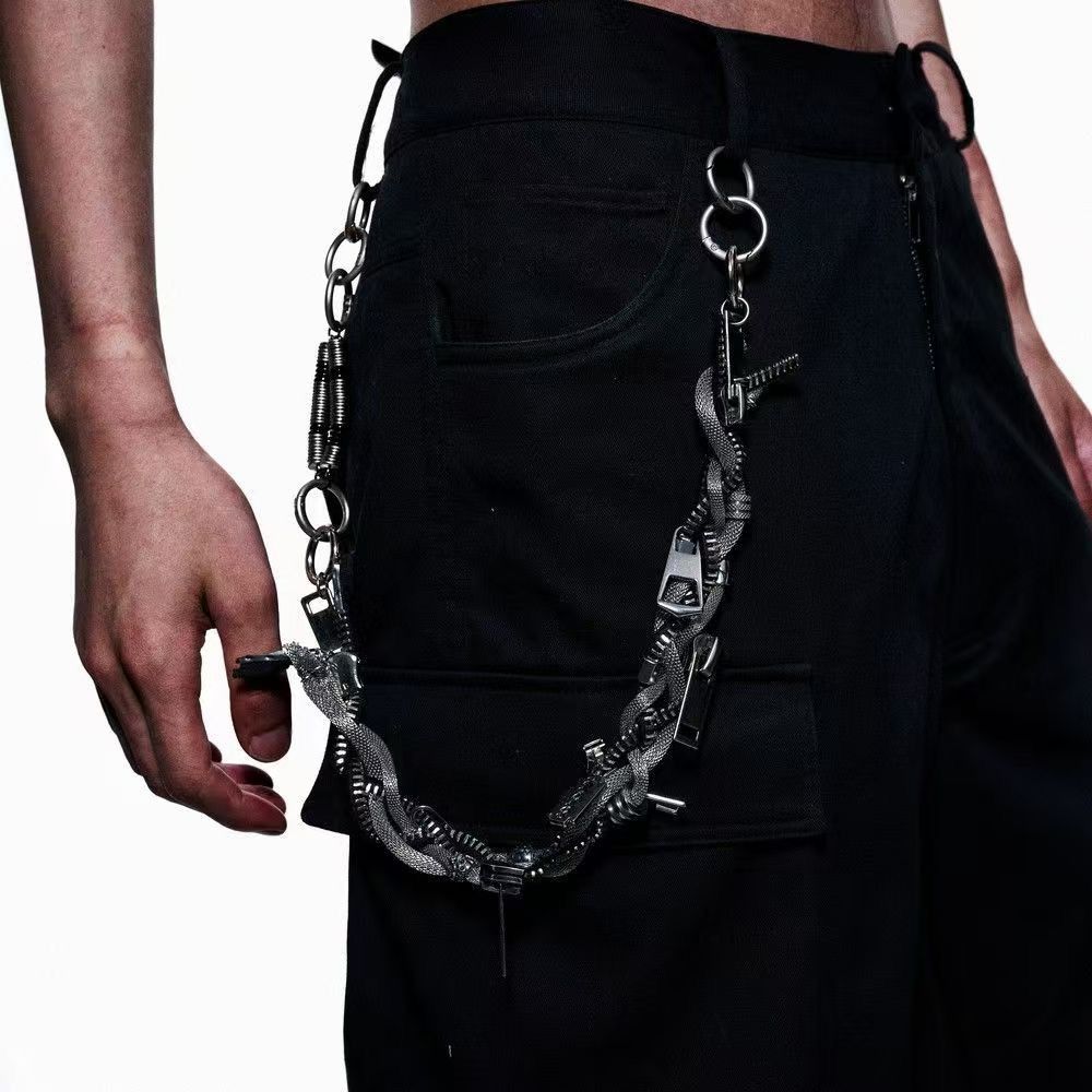 Japanese Brand × Vintage Multifunction punk style pants chain, necklace, handbag in 1 Size ONE SIZE - 1 Thumbnail