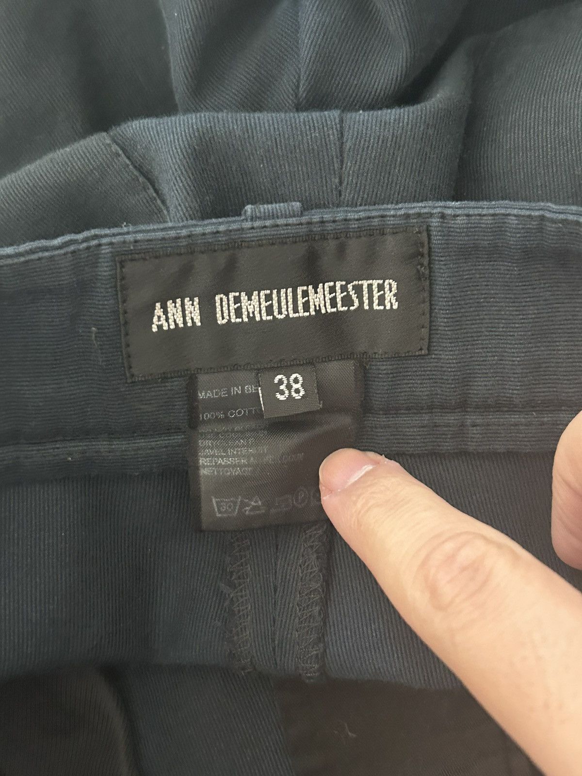 Ann Demeulemeester AW 2003 Bondage Cargo Pants Size US 29 - 3 Thumbnail