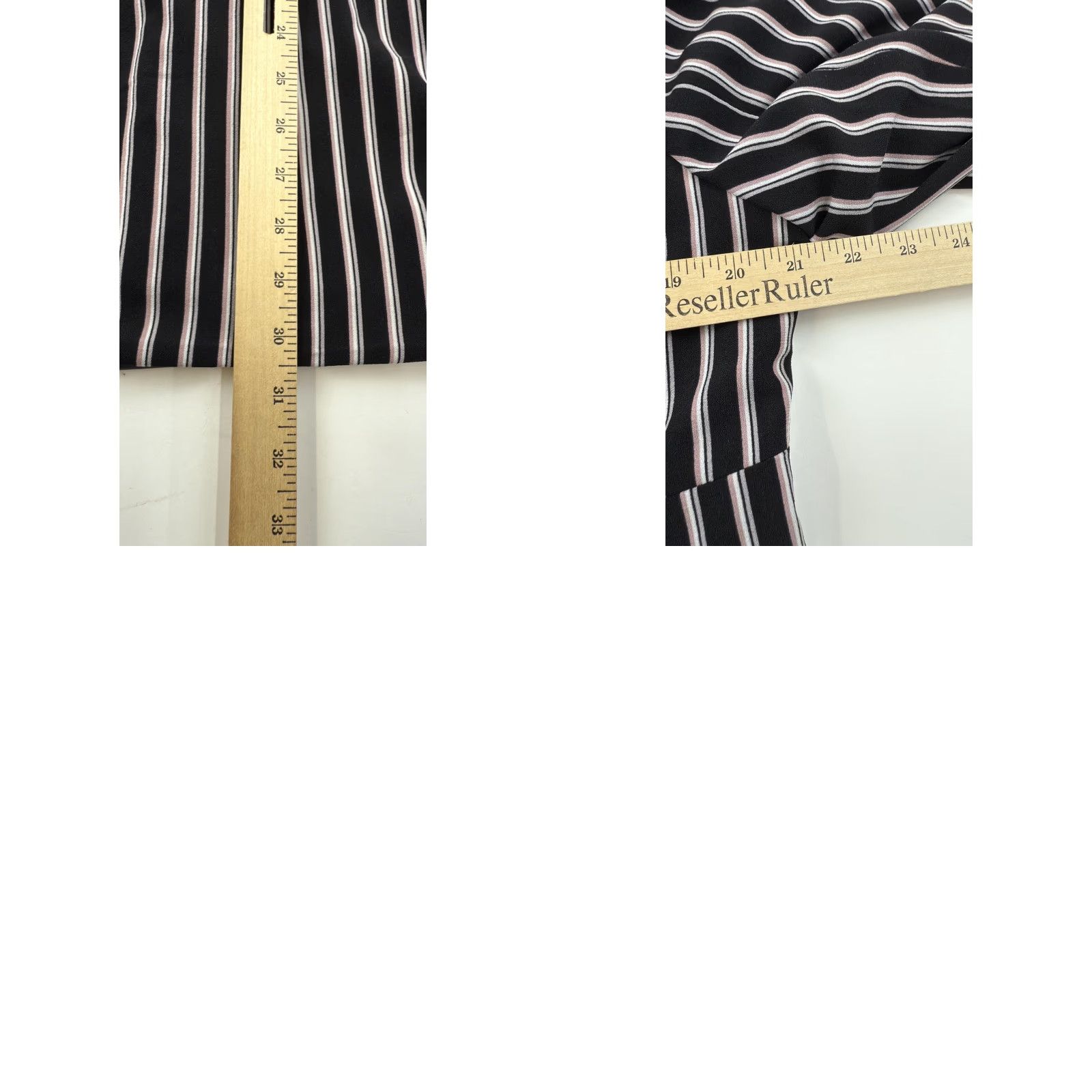 Torrid Torrid Blazer Womens 1 Black White Pink Striped Single Button Career Jacket Size XS / US 0-2 / IT 36-38 - 8 Thumbnail