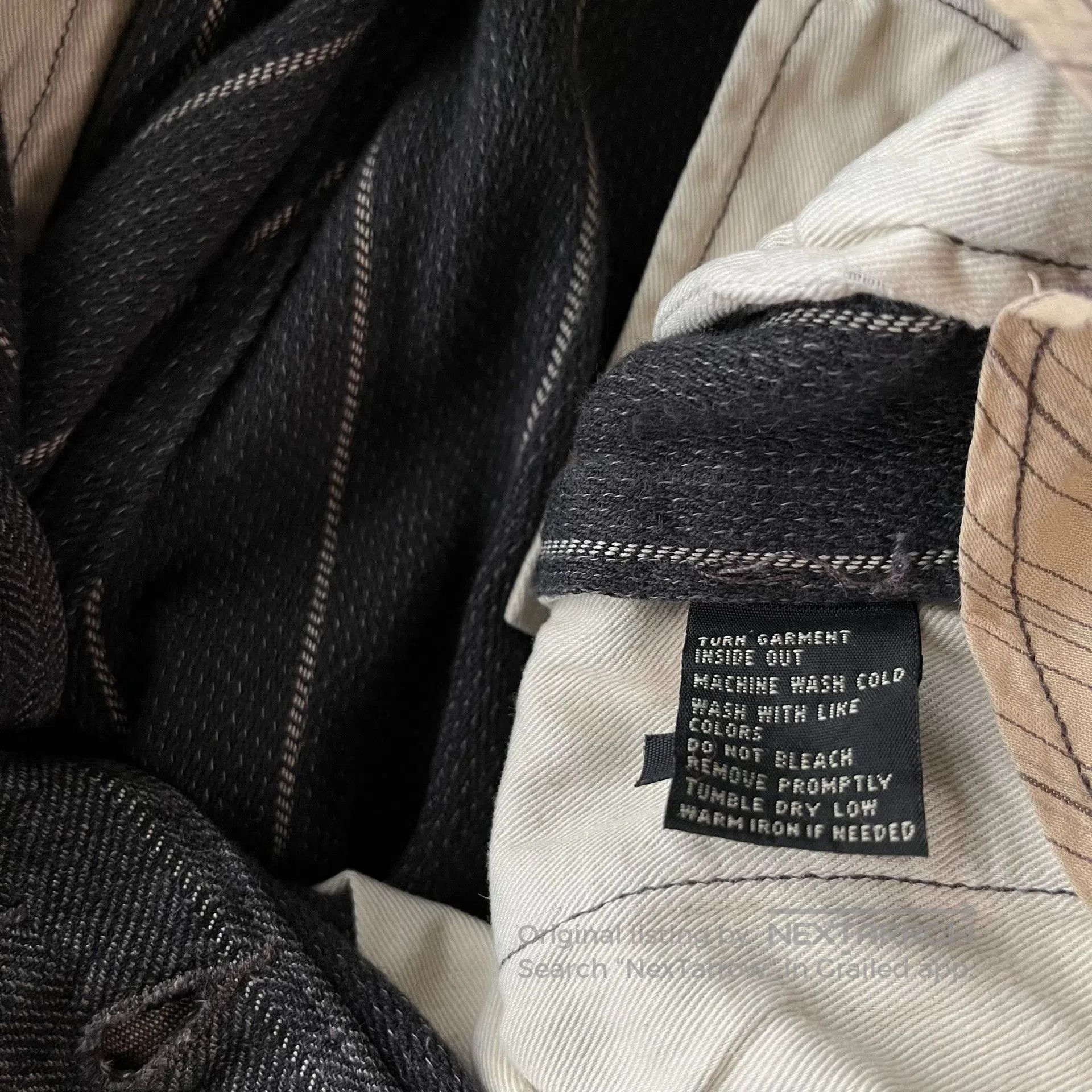 RRL Ralph Lauren RRL Striped Double RL Pants. Size US 32 / EU 48 - 5 Thumbnail