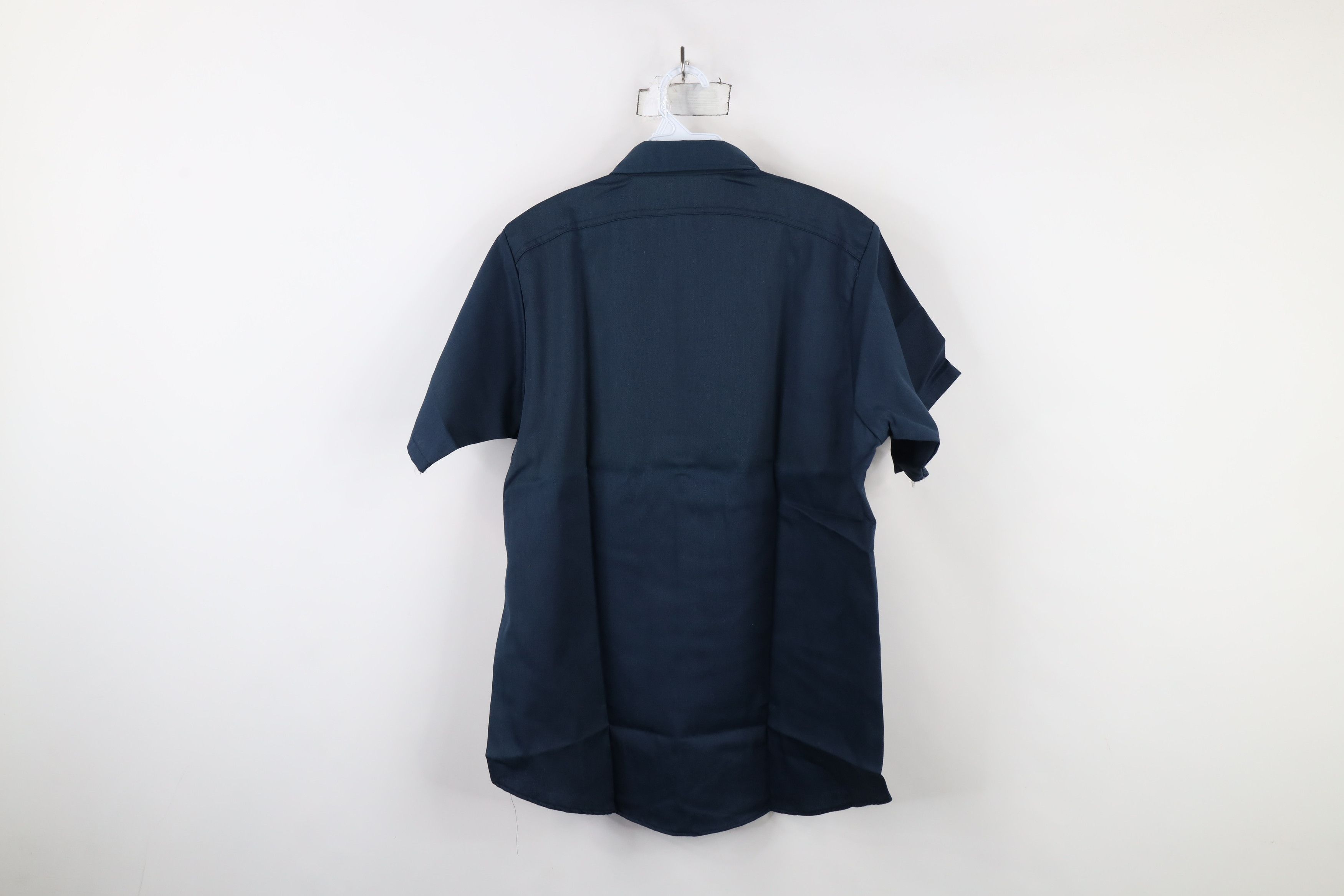 Vintage Deadstock Vintage 60s Made Workwear Mechanic Shirt Blue USA Size US M / EU 48-50 / 2 - 11 Thumbnail