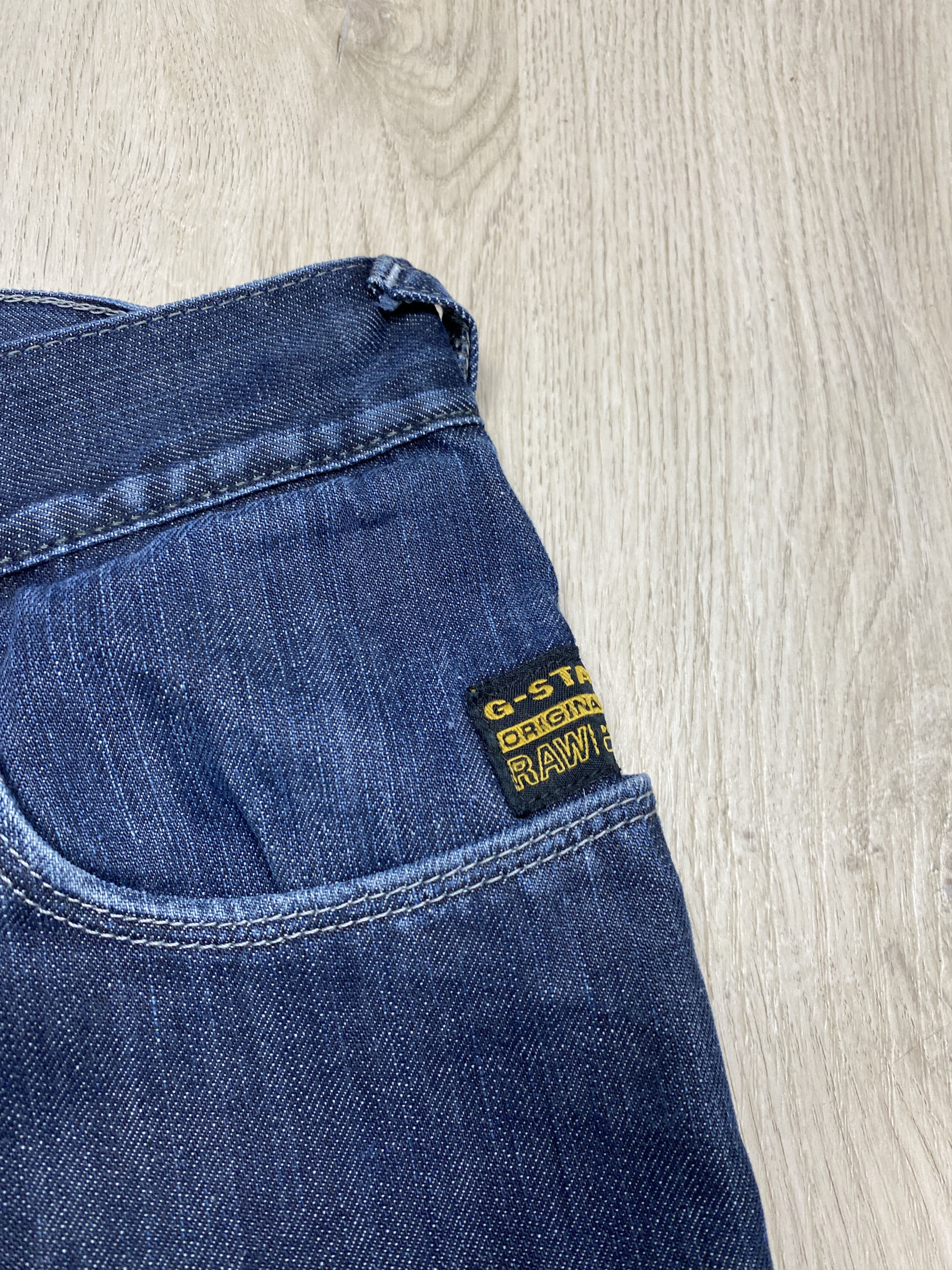 G-Star G Star Raw Vintage Mens Heller Tapered Denim Pants Jeans Size US 30 / EU 46 - 6 Thumbnail