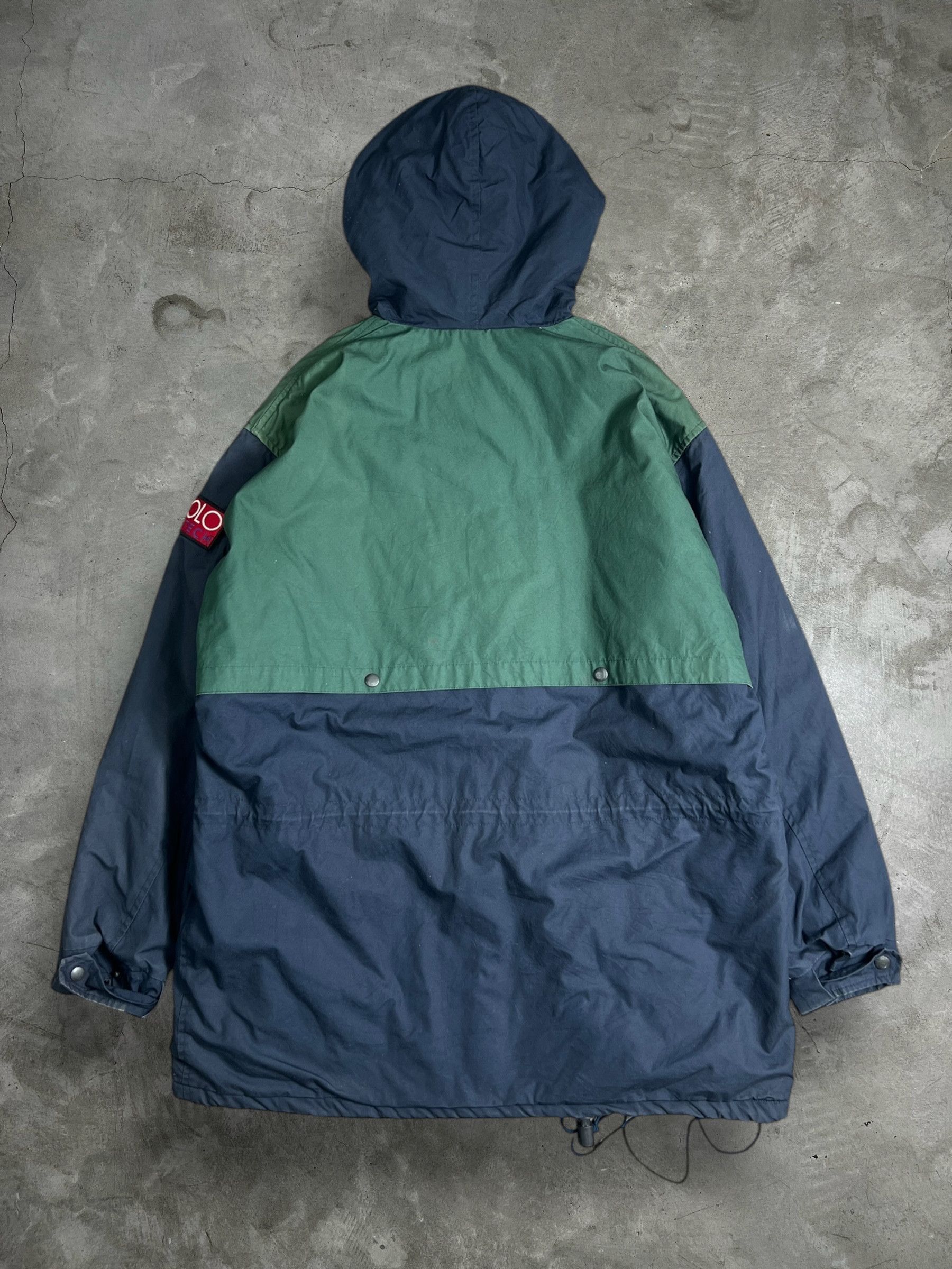 Polo Ralph Lauren × Vintage Vintage Polo Ralph Lauren Hi Tech Lined Wool Parka (M) JK625 Size US M / EU 48-50 / 2 - 15 Thumbnail