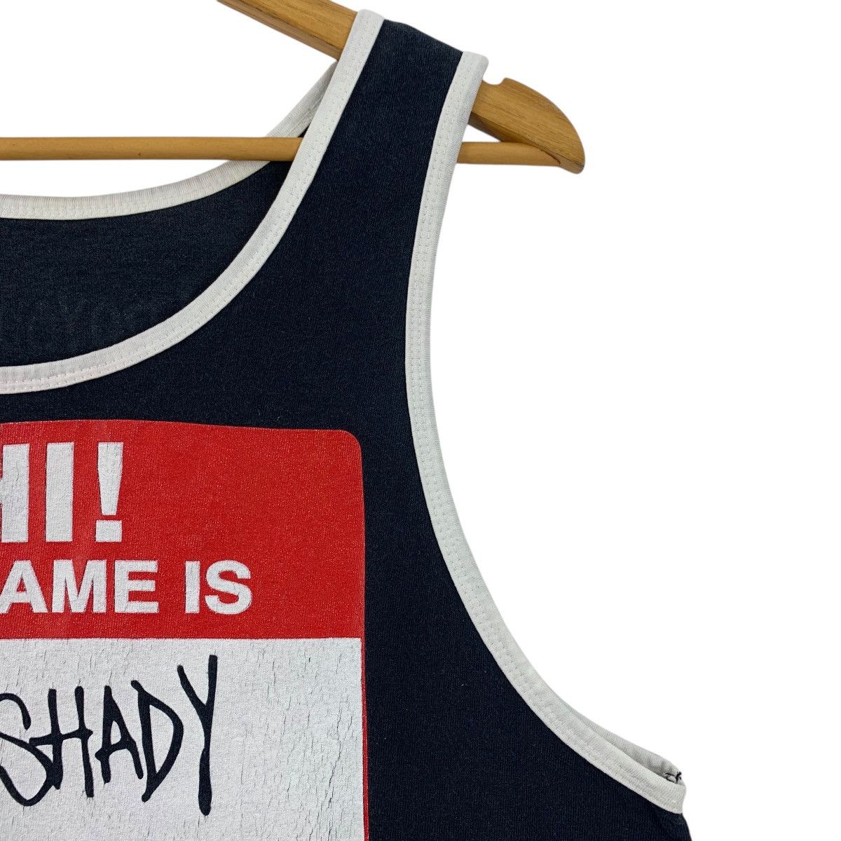 Band Tees × Vintage Vintage EMINEM Slim shady printed sleeve less tank top tee Size US M / EU 48-50 / 2 - 6 Thumbnail