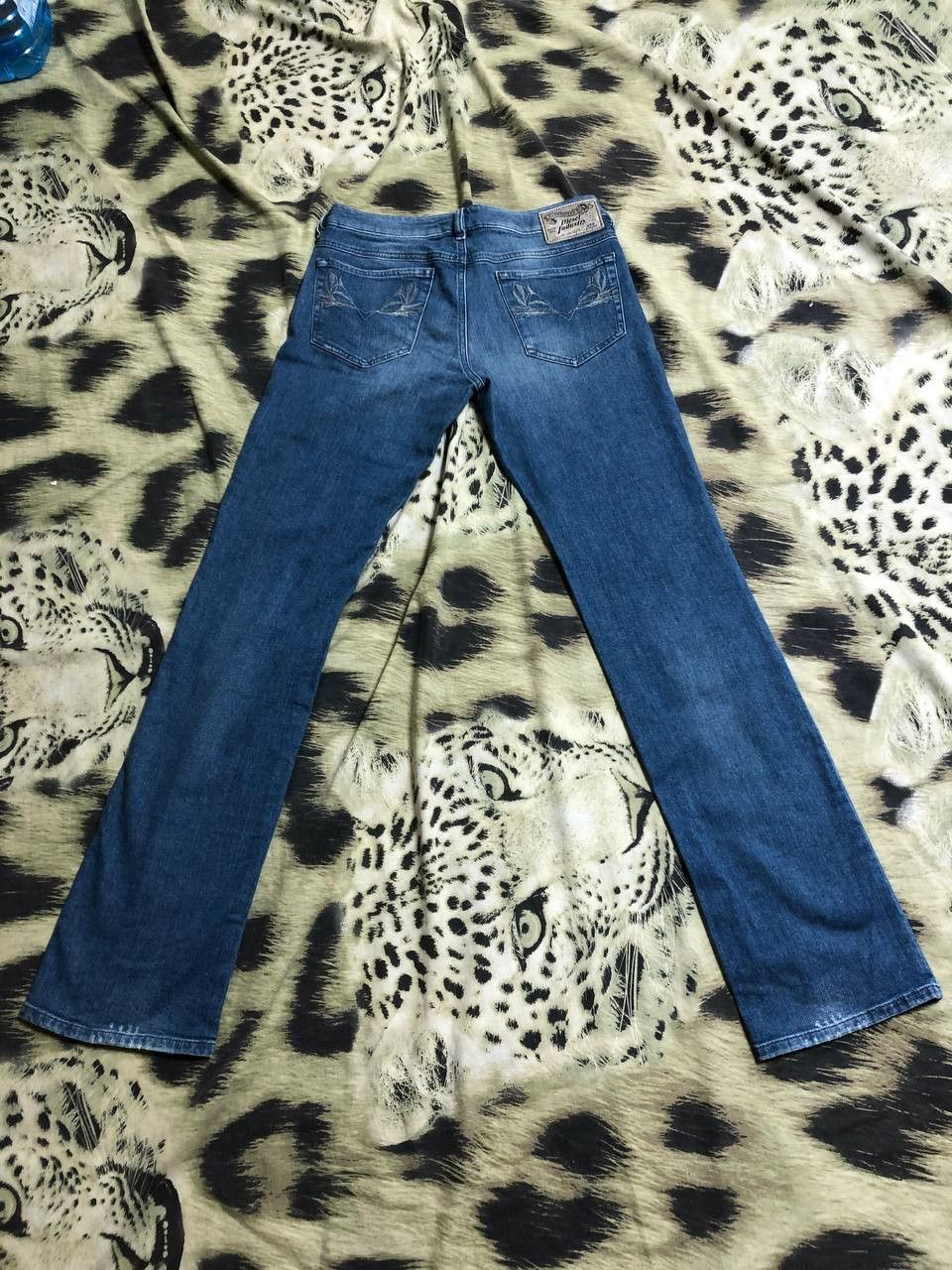 Diesel DIESEL RONHARY Men’s Vintage Wash Jeans Regular Fit W31 L32 Size US 31 - 18 Thumbnail