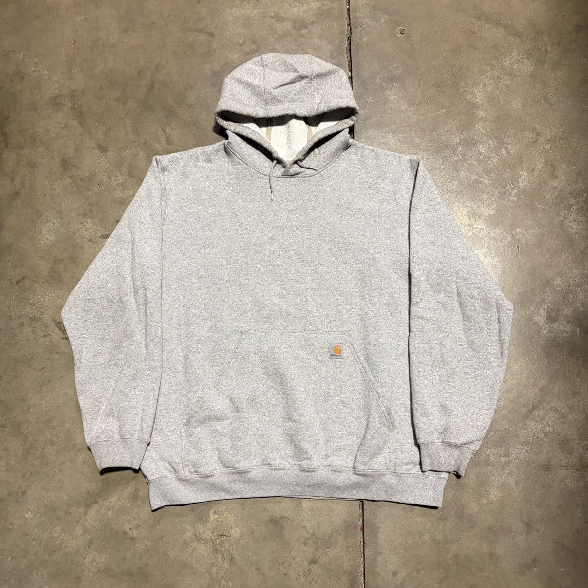 Carhartt Vintage Carhartt Hoodie Sweatshirt Workwear Pullover Heavy Size US XL / EU 56 / 4 - 3 Thumbnail