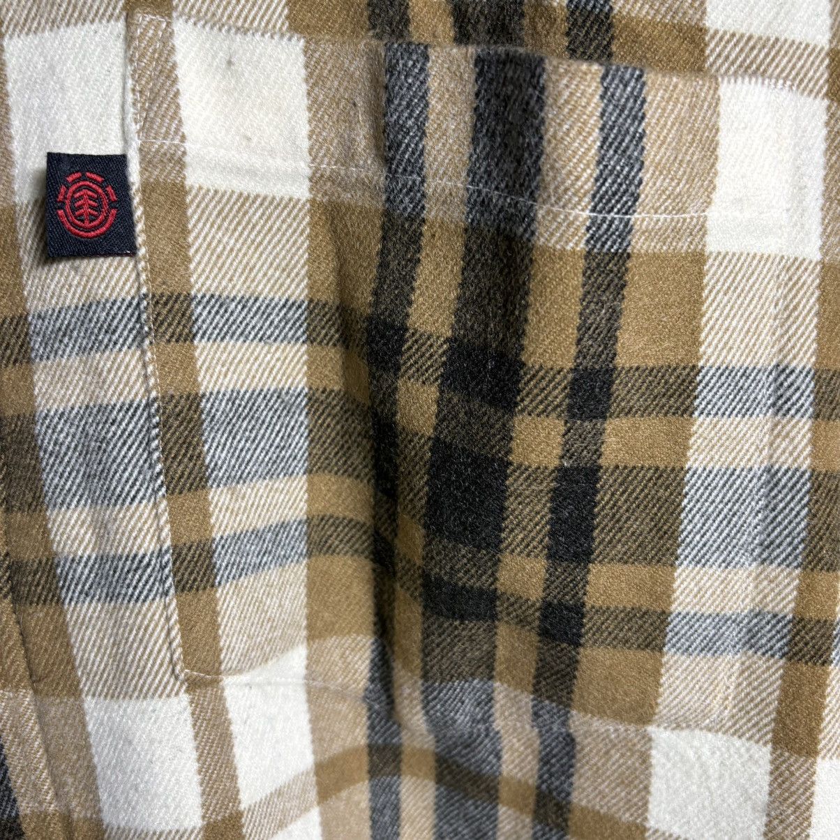 Element Vintage 90s Element Skate Nova Check Flannel Shirt Size US L / EU 52-54 / 3 - 4 Thumbnail