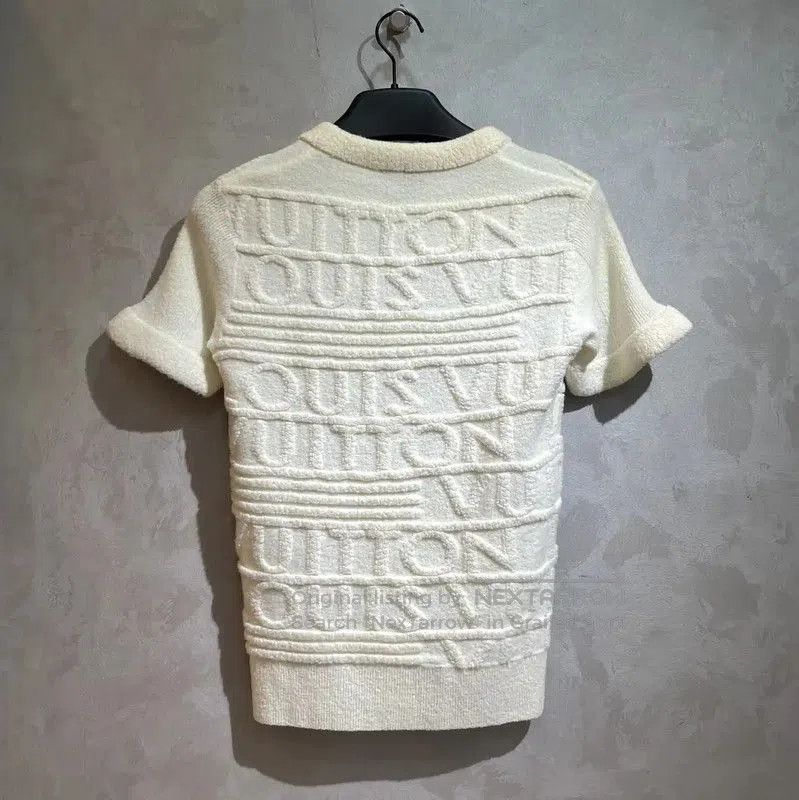 Louis Vuitton Louis Vuitton Ivory Cotton Women's T. Size S / US 4 / IT 40 - 3 Thumbnail