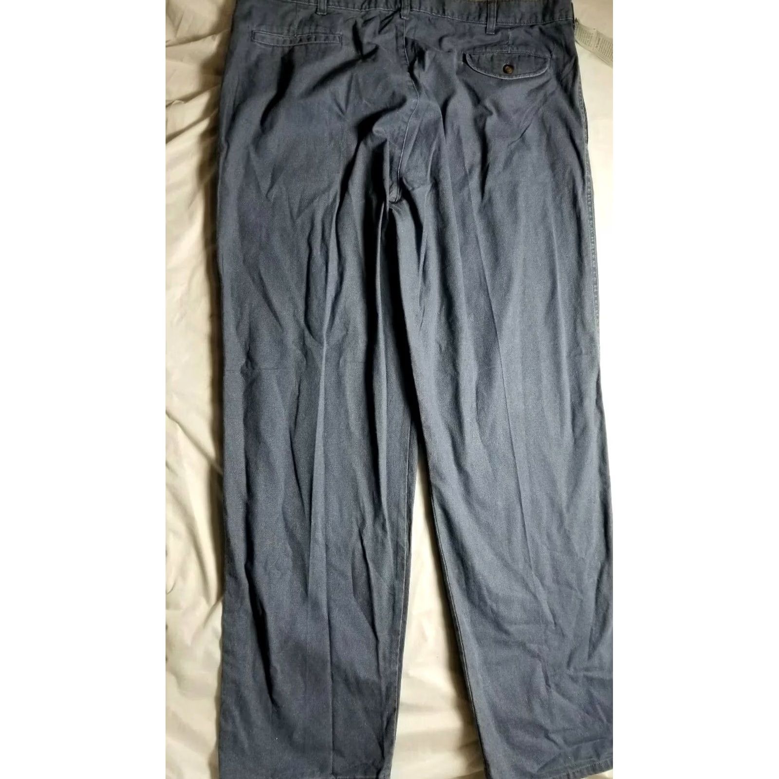 Vintage VINTAGE LL Bean Rangeley Camping Pants 42W 32L talon zipper Blue 100% Cotton Pants Mens Size US 42 / EU 58 - 6 Thumbnail