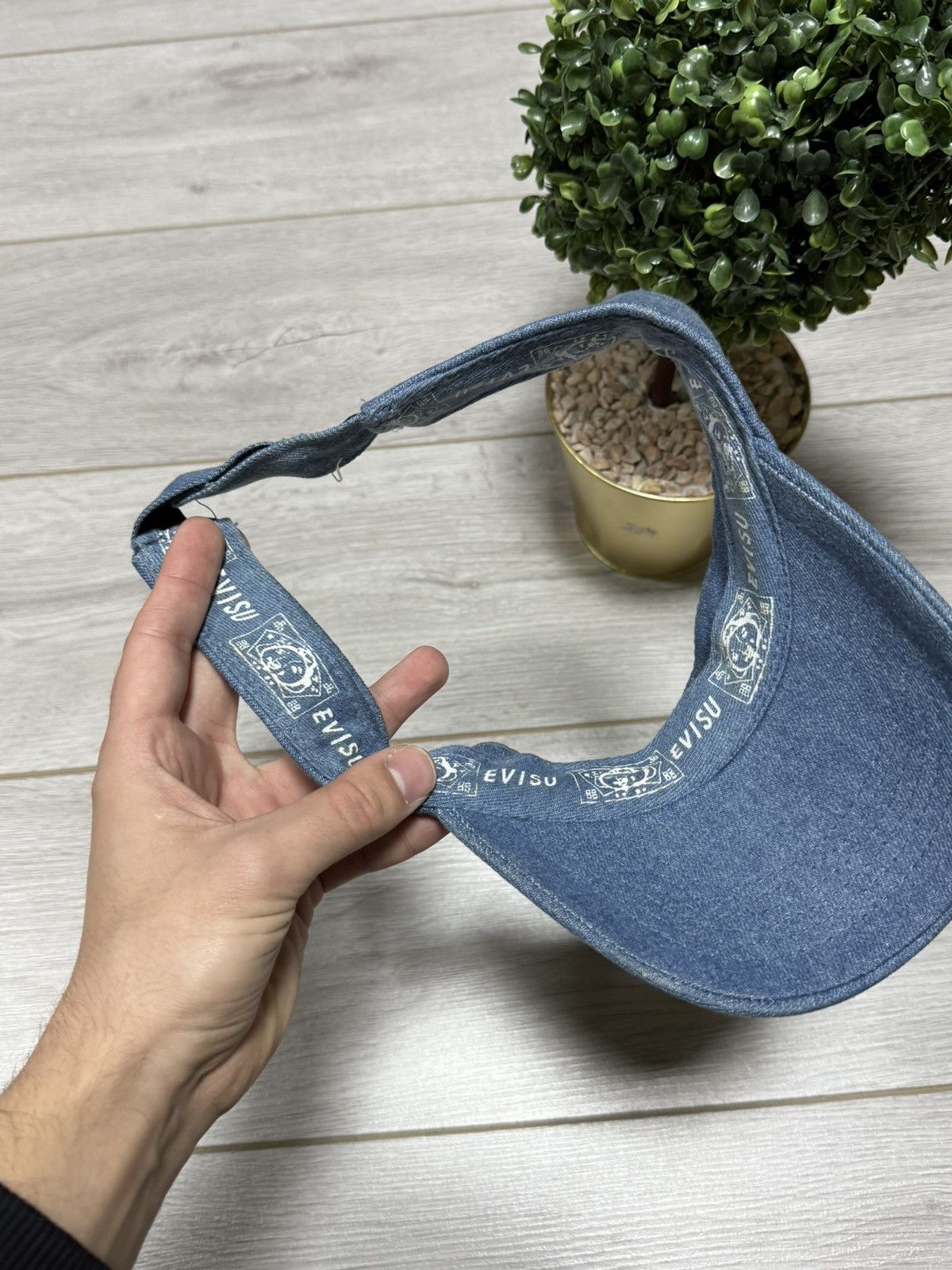 Evisu Evisu seagull visor golf cap hat Size ONE SIZE - 5 Thumbnail