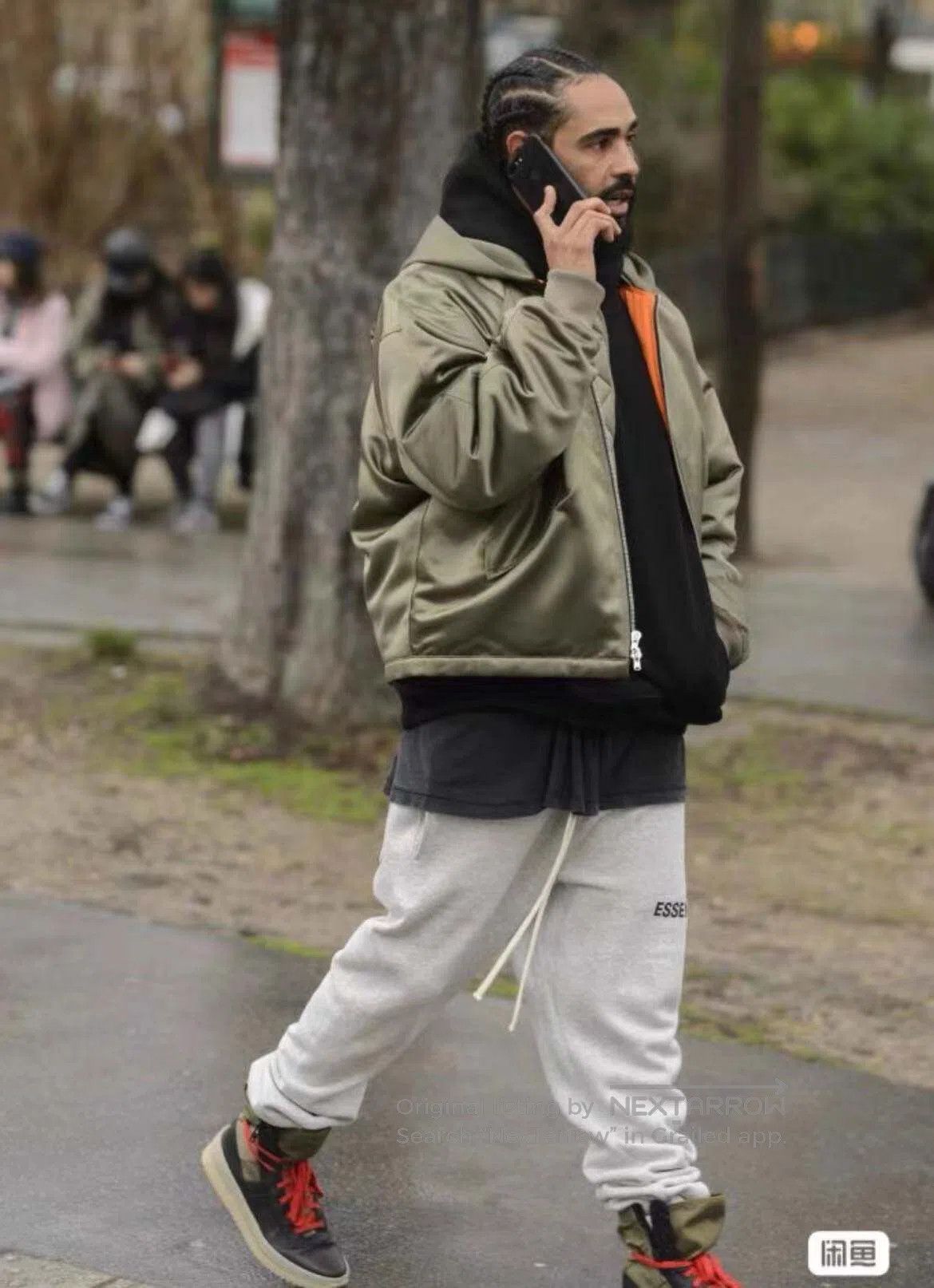 Fear of God FEAR OF GOD Silk Hooded Bomber Jacket Size US M / EU 48-50 / 2 - 6 Thumbnail