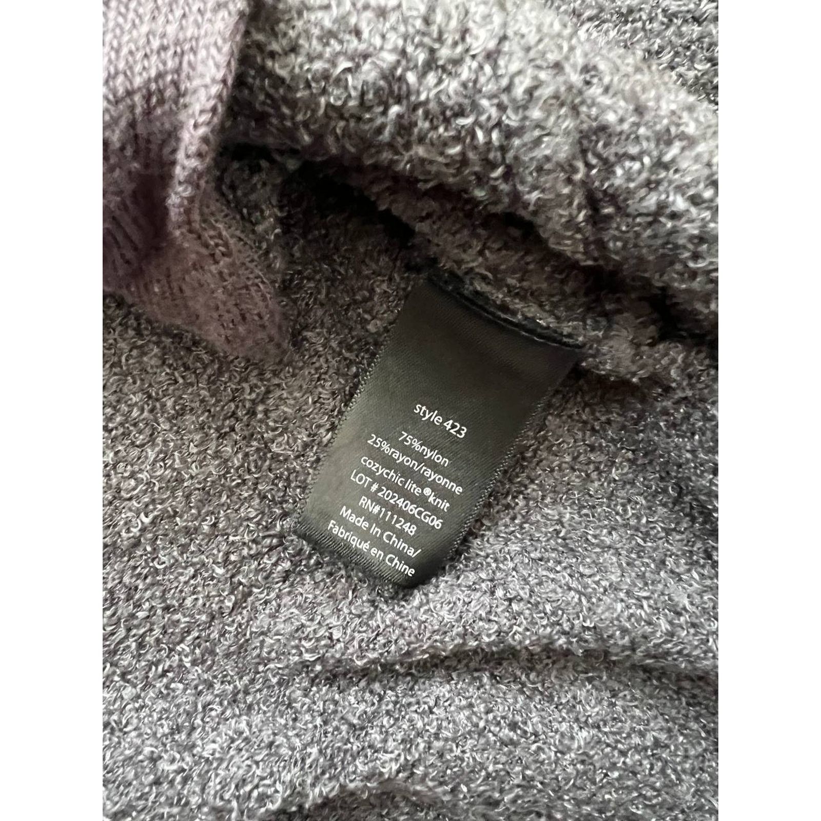 Barena Venezia Barefoot Dreams CozyChic Lite Circle Cardigan Large A002006 Size L / US 10 / IT 46 - 6 Thumbnail