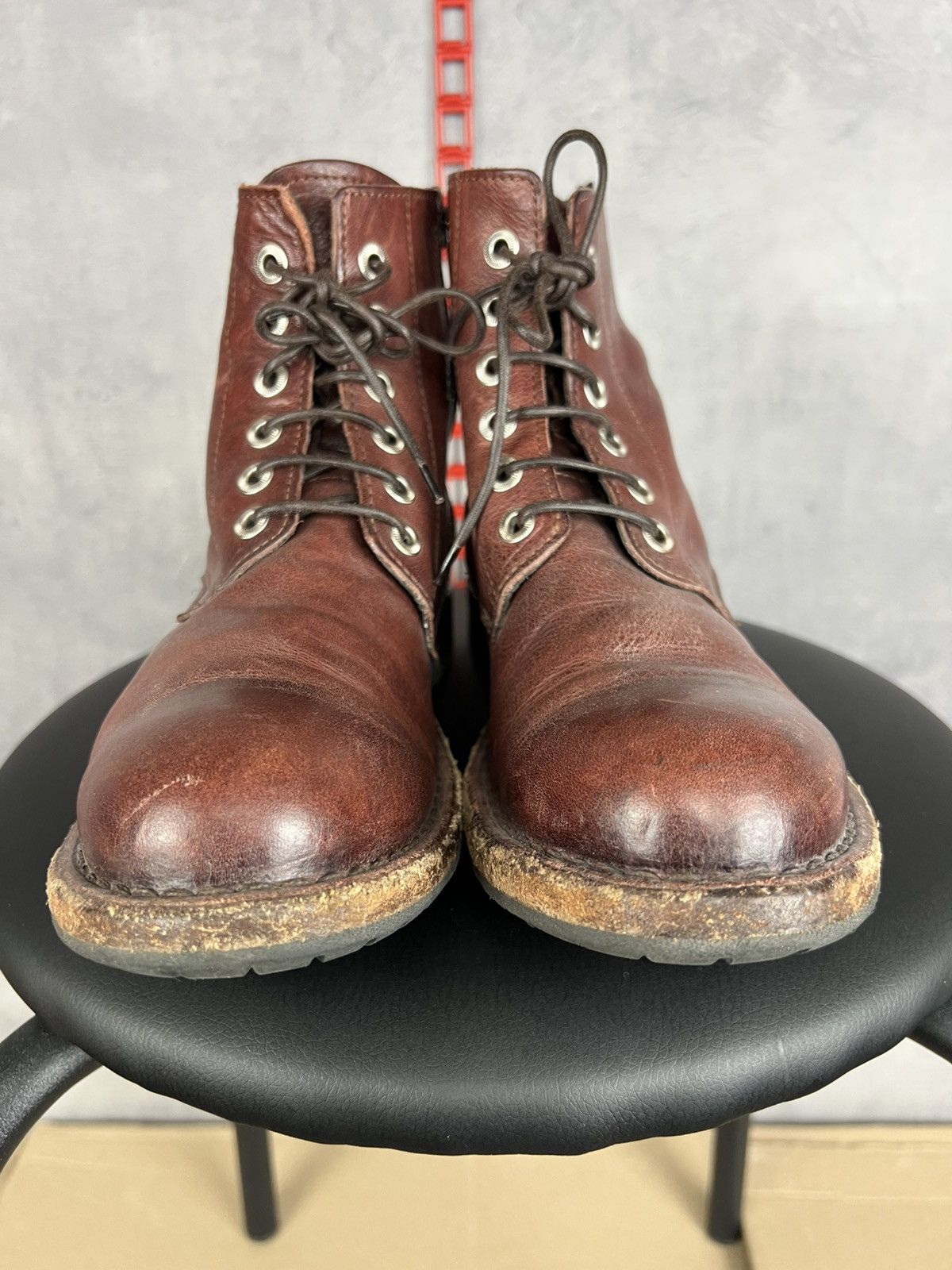 MoMA MOMA Leather Ankle Boots EU 38 Women / Unisex Brown Size US 8 / IT 38 - 3 Thumbnail