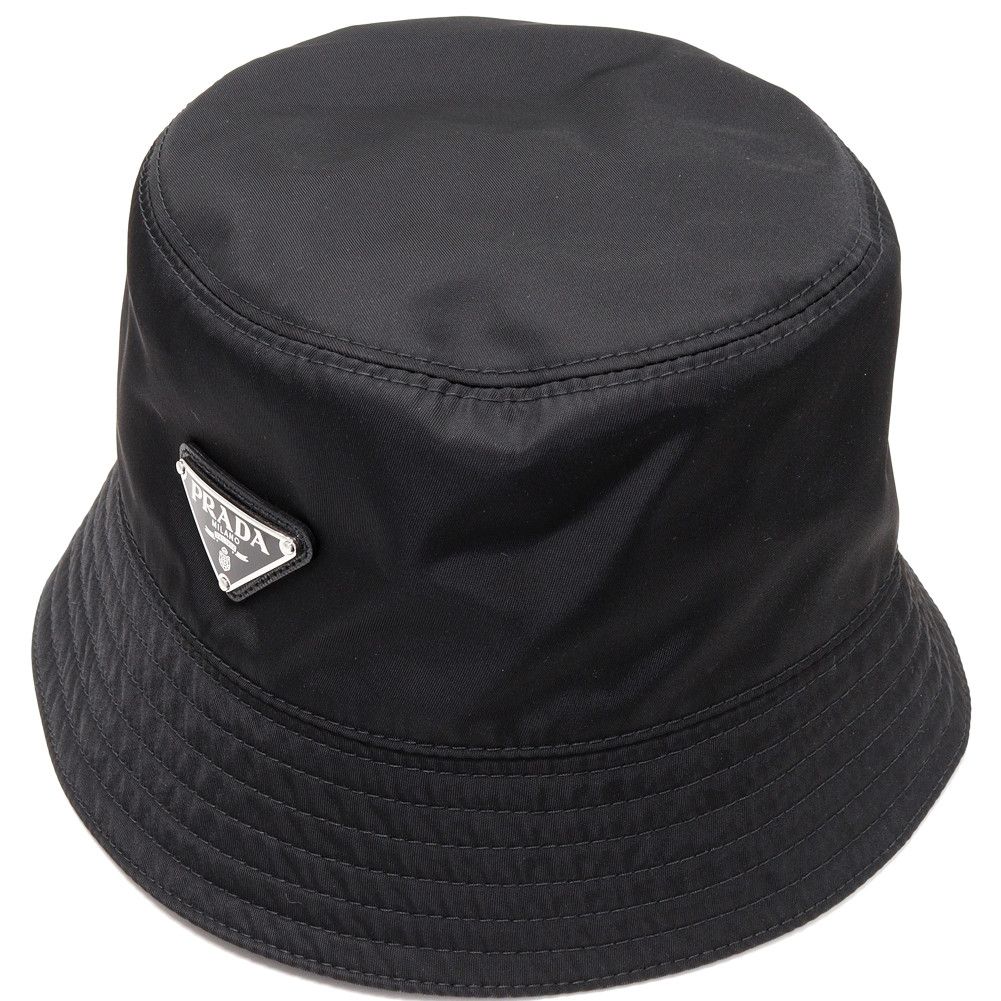 Prada Prada Re-Nylon Bucket Hat Black 1HC137 2DMI F0002