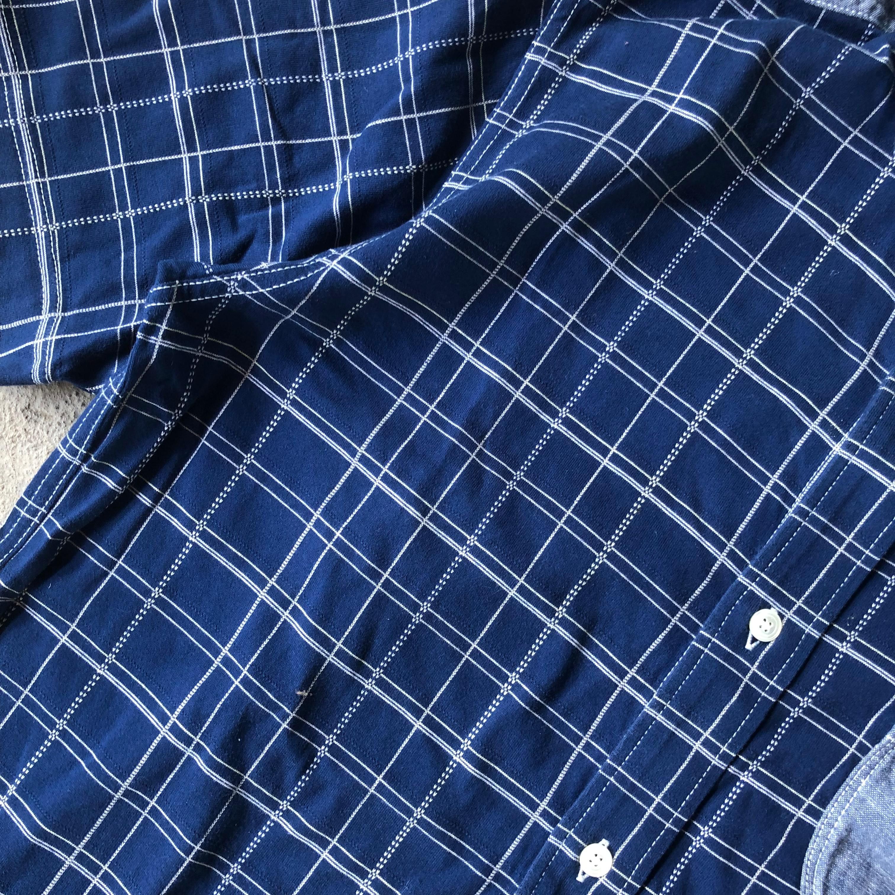 Junya Watanabe Junya Watanabe Pixel Plaid Shirt Size US M / EU 48-50 / 2 - 4 Thumbnail