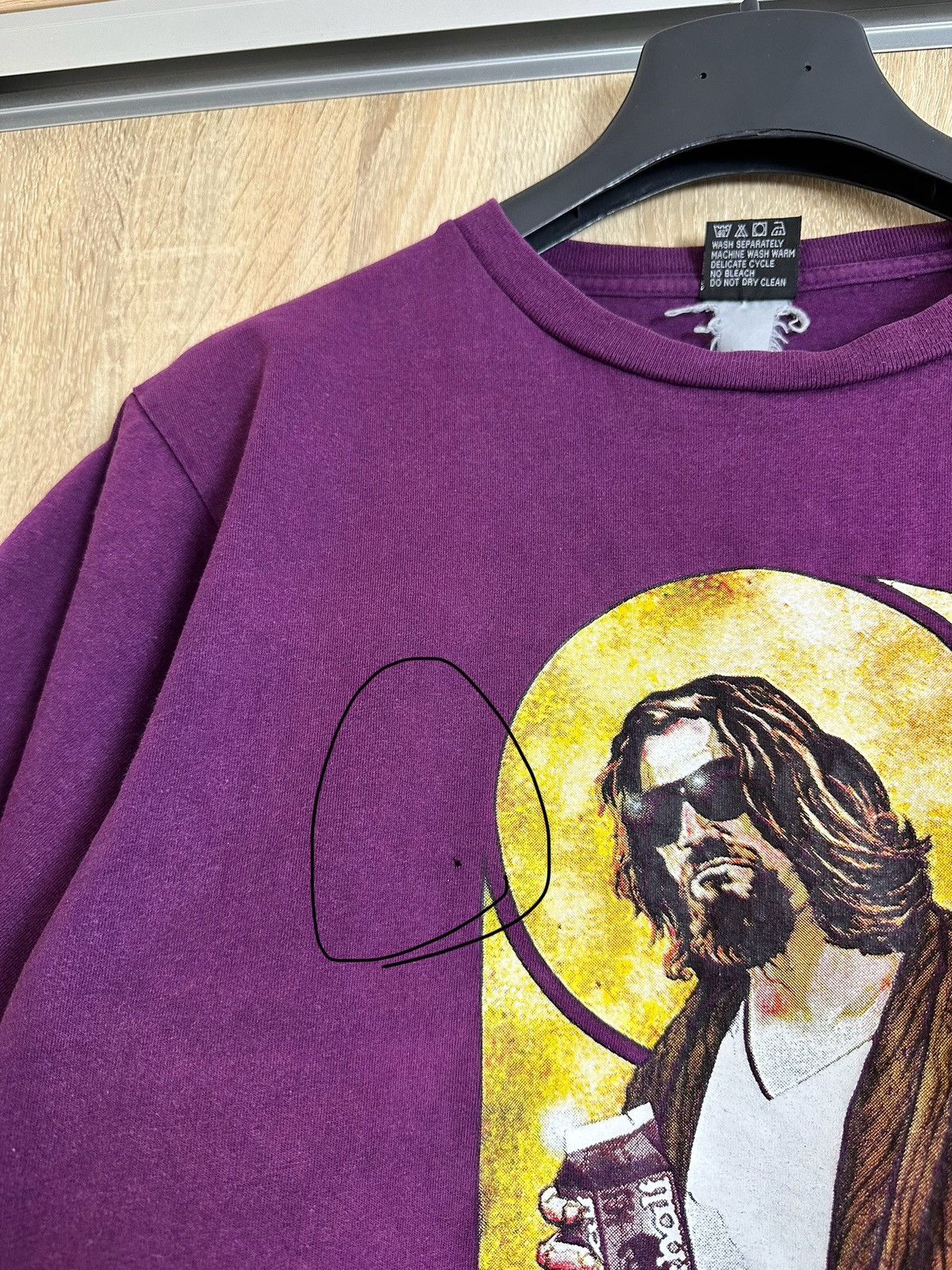 Universal Studios 🔥 2000s The BIG LEBOWSKI THE DUDE PROMO MOVIE TSHIRT TEE Y2K Size US M / EU 48-50 / 2 - 6 Thumbnail