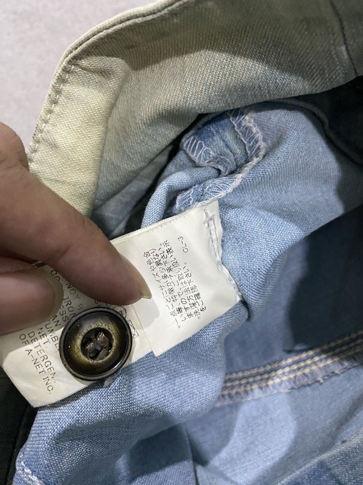 Tsumori Chisato TSUMORI CHISATO Sarouel Denim Pants Size US 26 / EU 42 - 12 Thumbnail